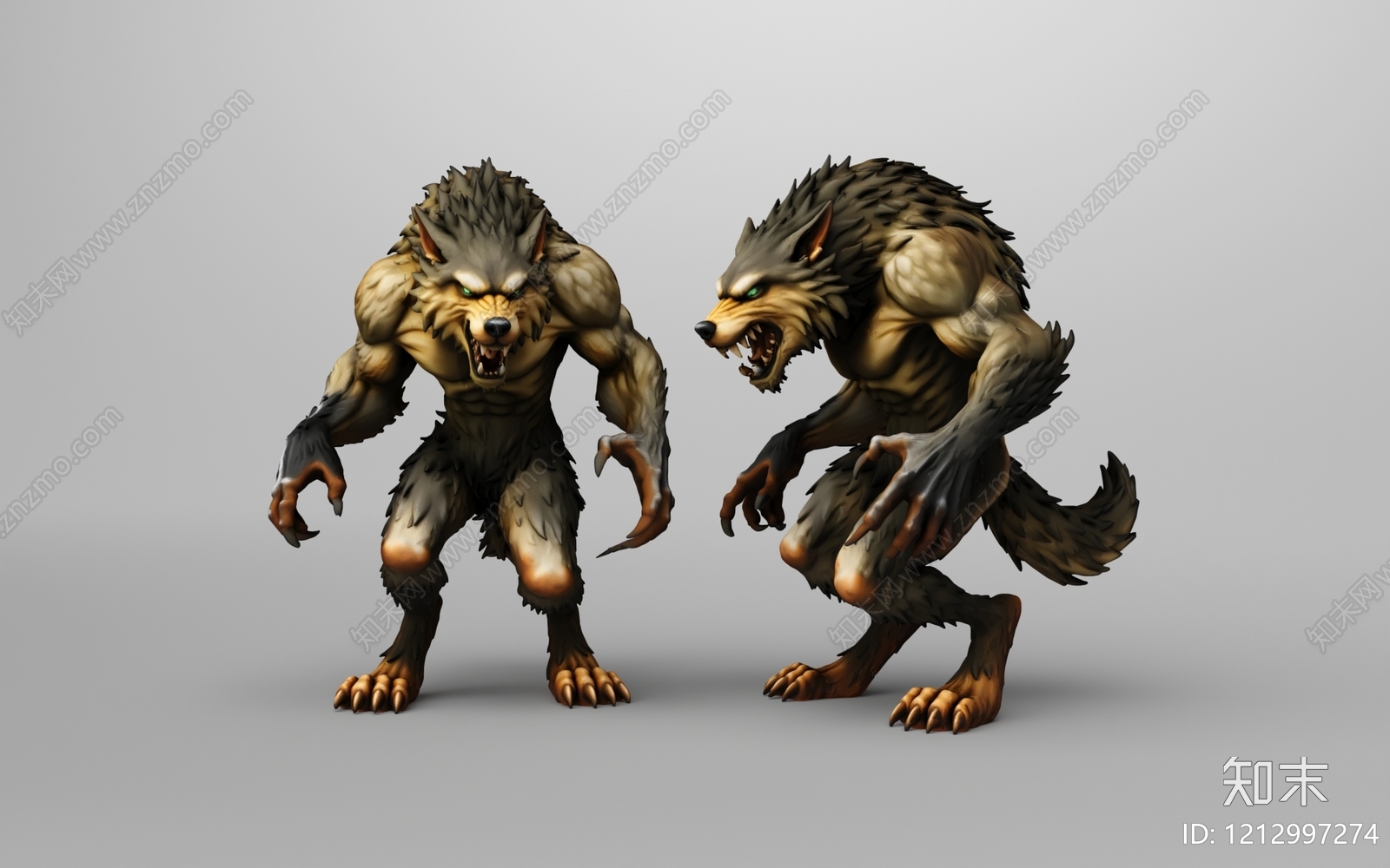 暗黑奇幻风其他动物3D模型下载【ID:1212997274】