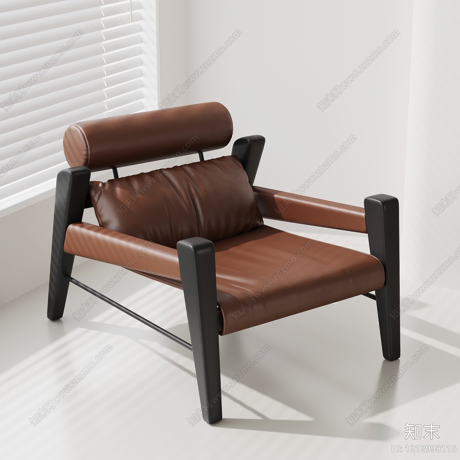 现代简约休闲椅3D模型下载【ID:1212998115】