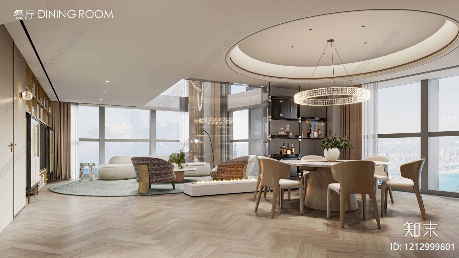 现代公寓软装下载【ID:1212999801】