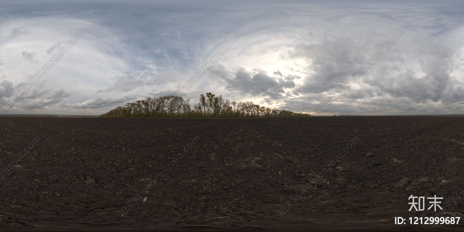 现代天空HDR贴图下载【ID:1212999687】