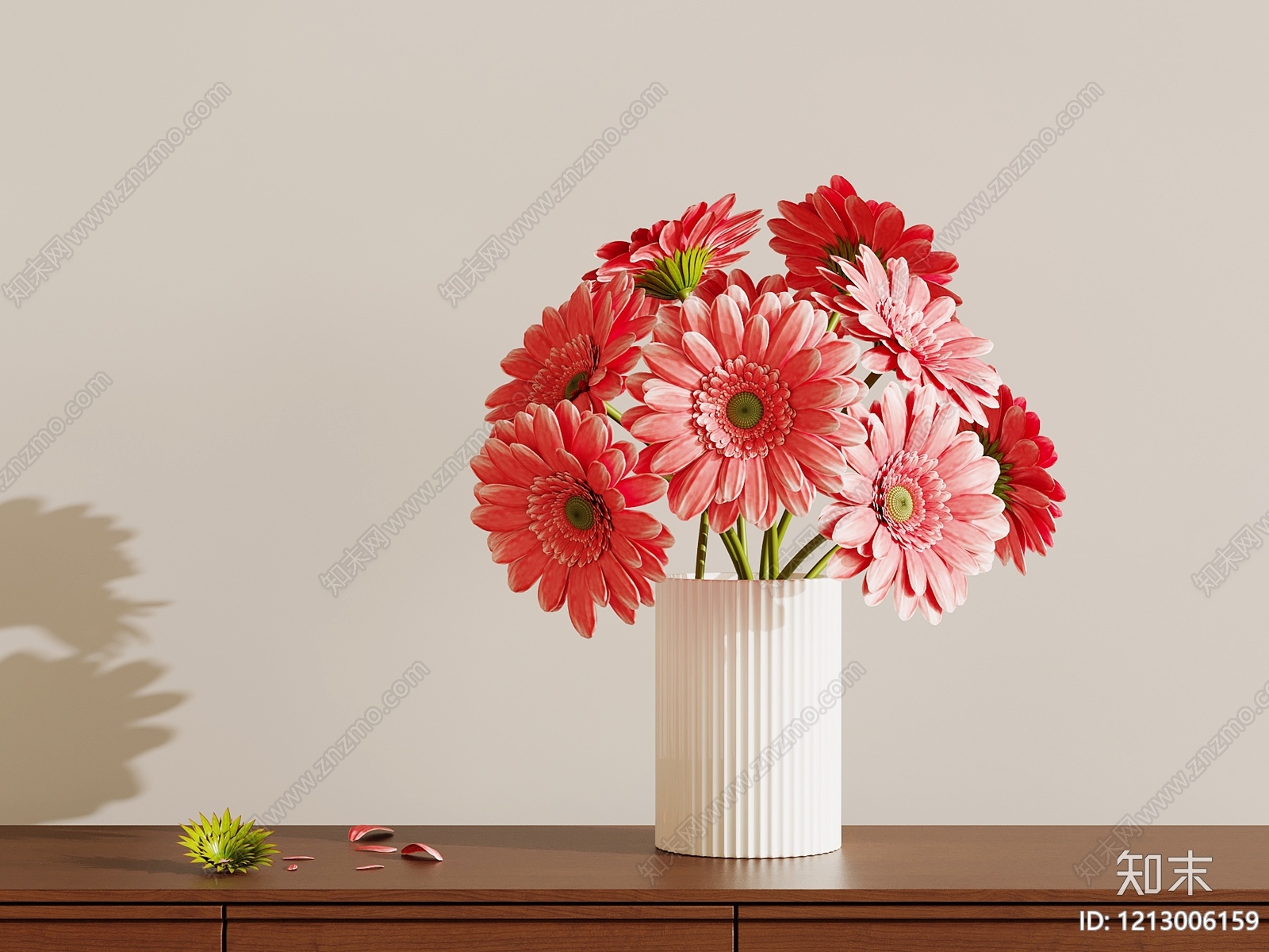 现代简约花瓶SU模型下载【ID:1213006159】