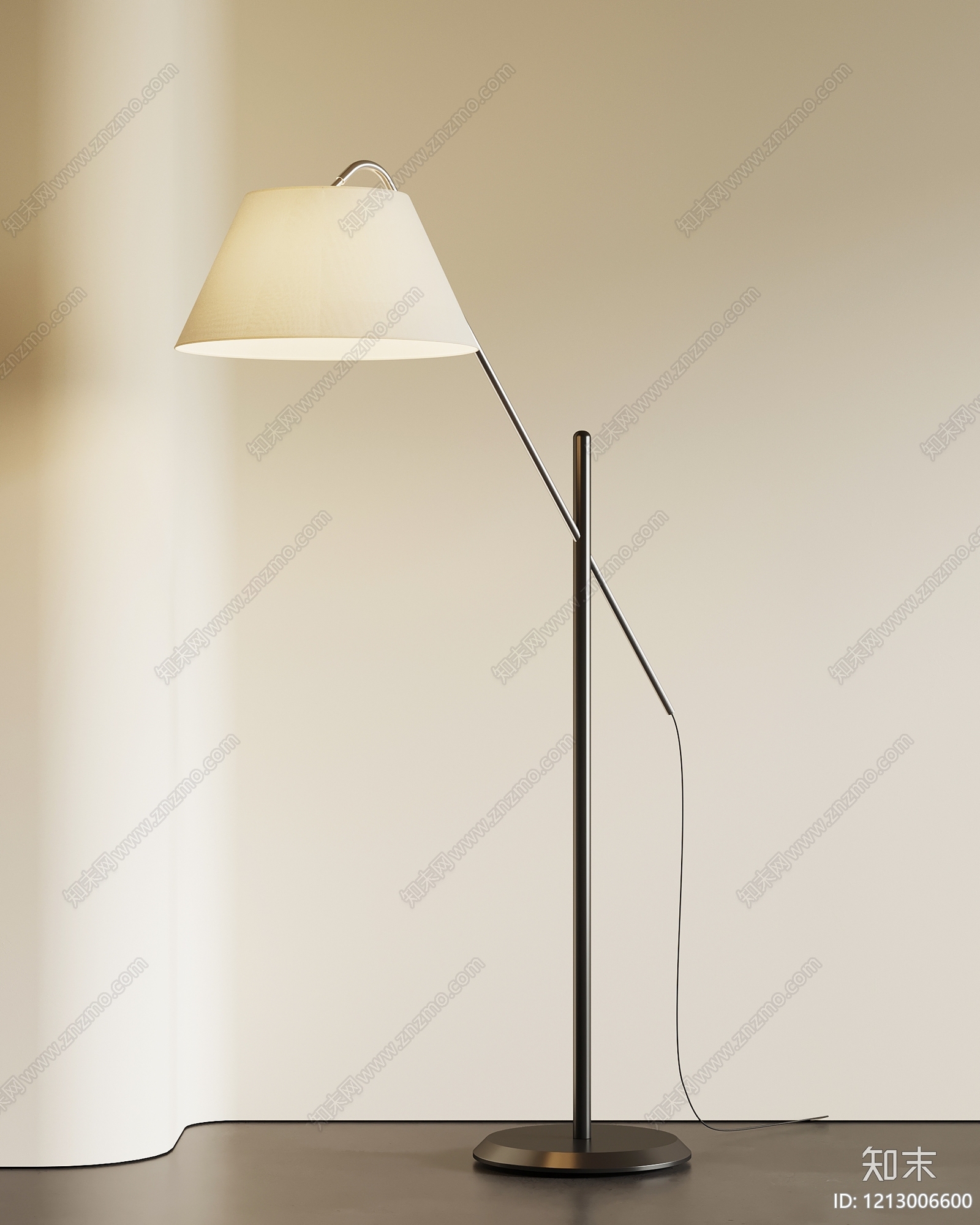 极简落地灯3D模型下载【ID:1213006600】