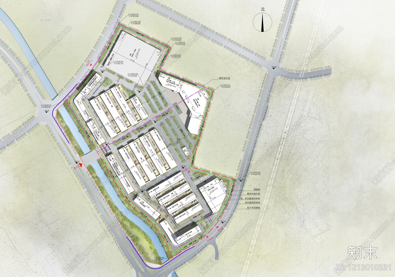 物流建筑施工图下载【ID:1213010331】