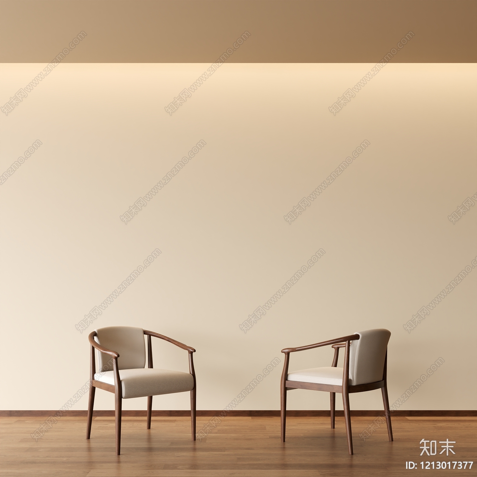 新中式餐椅3D模型下载【ID:1213017377】
