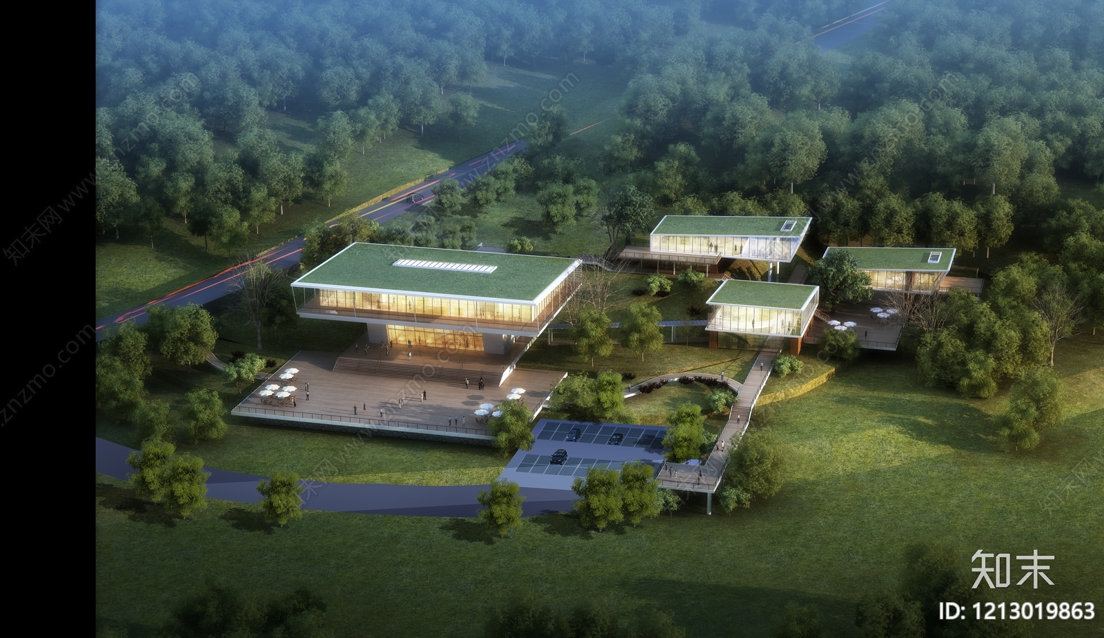 现代其他公共建筑cad施工图下载【ID:1213019863】
