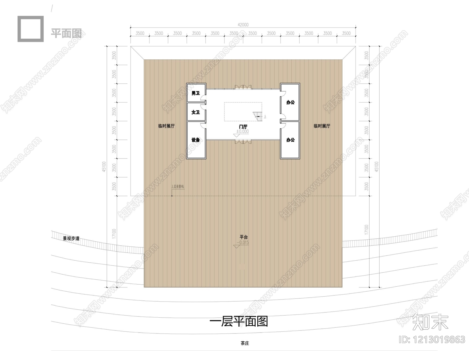 现代其他公共建筑cad施工图下载【ID:1213019863】