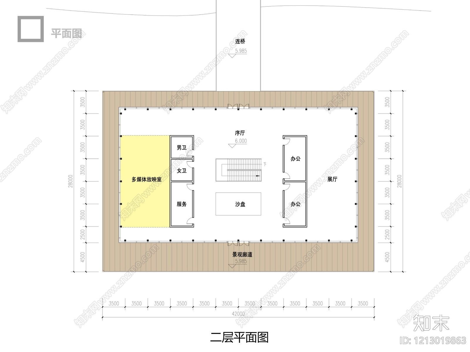 现代其他公共建筑cad施工图下载【ID:1213019863】