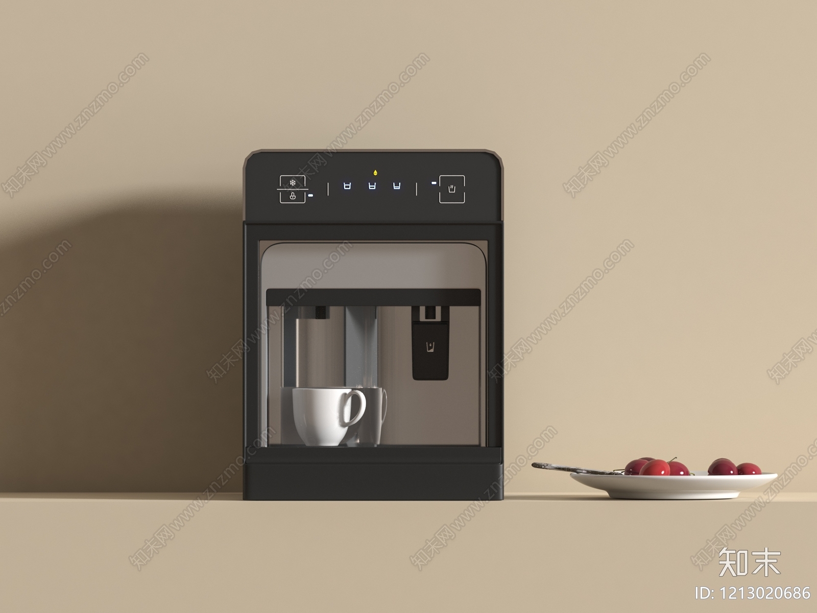现代简约饮水机3D模型下载【ID:1213020686】