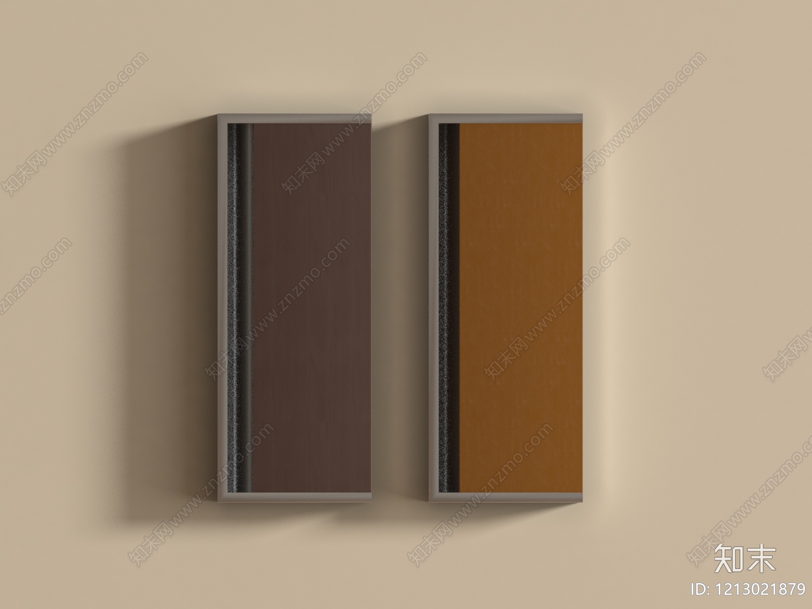 现代简约拉手SU模型下载【ID:1213021879】