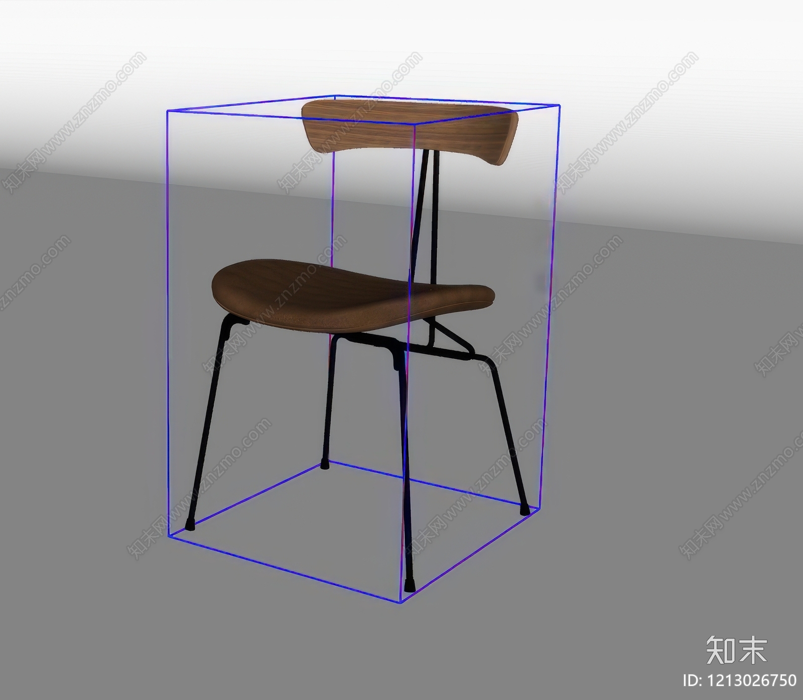 现代简约餐椅SU模型下载【ID:1213026750】