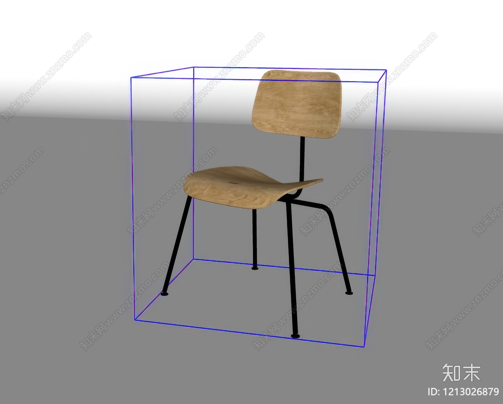 现代简约餐椅SU模型下载【ID:1213026879】