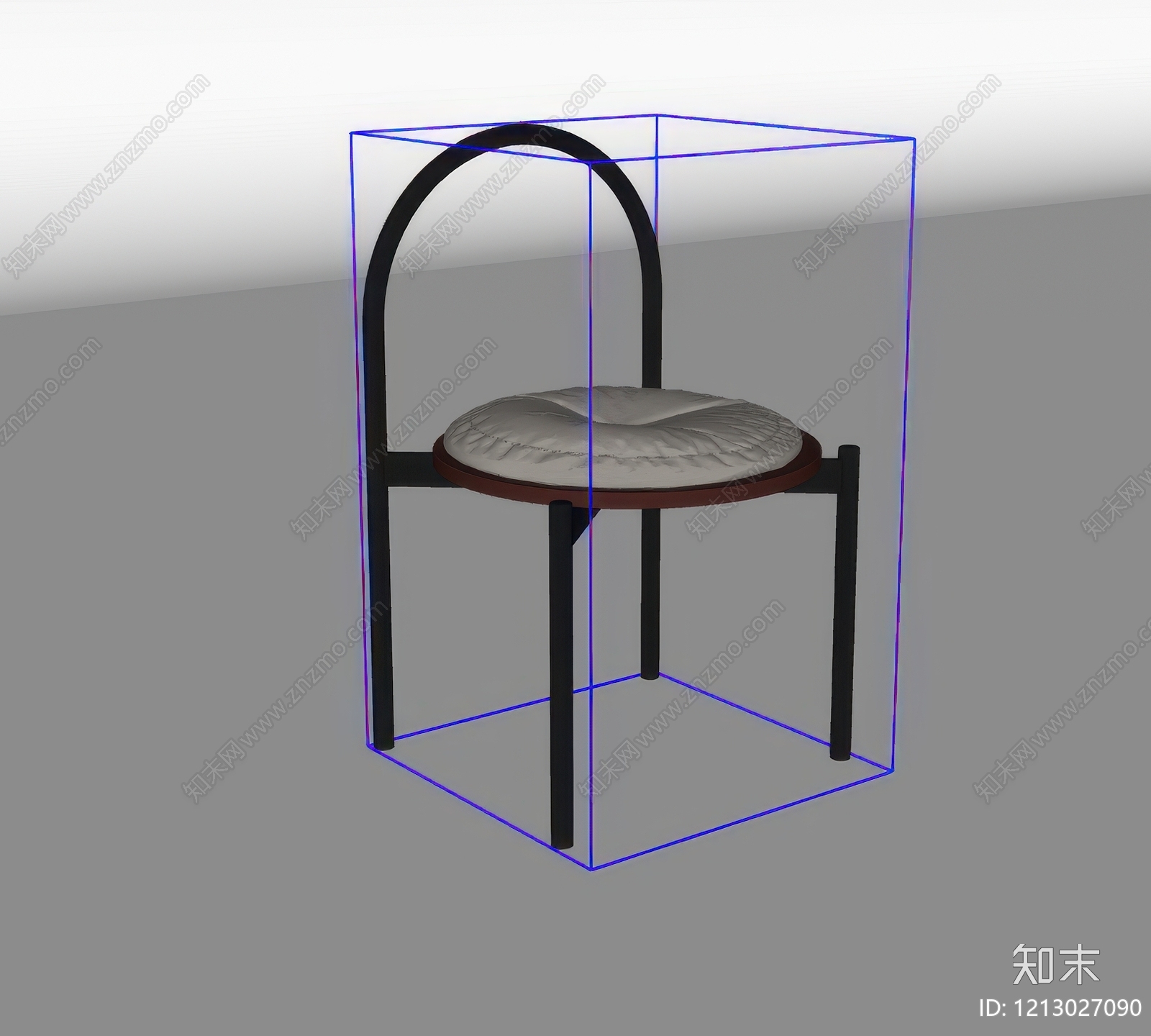 现代简约餐椅SU模型下载【ID:1213027090】