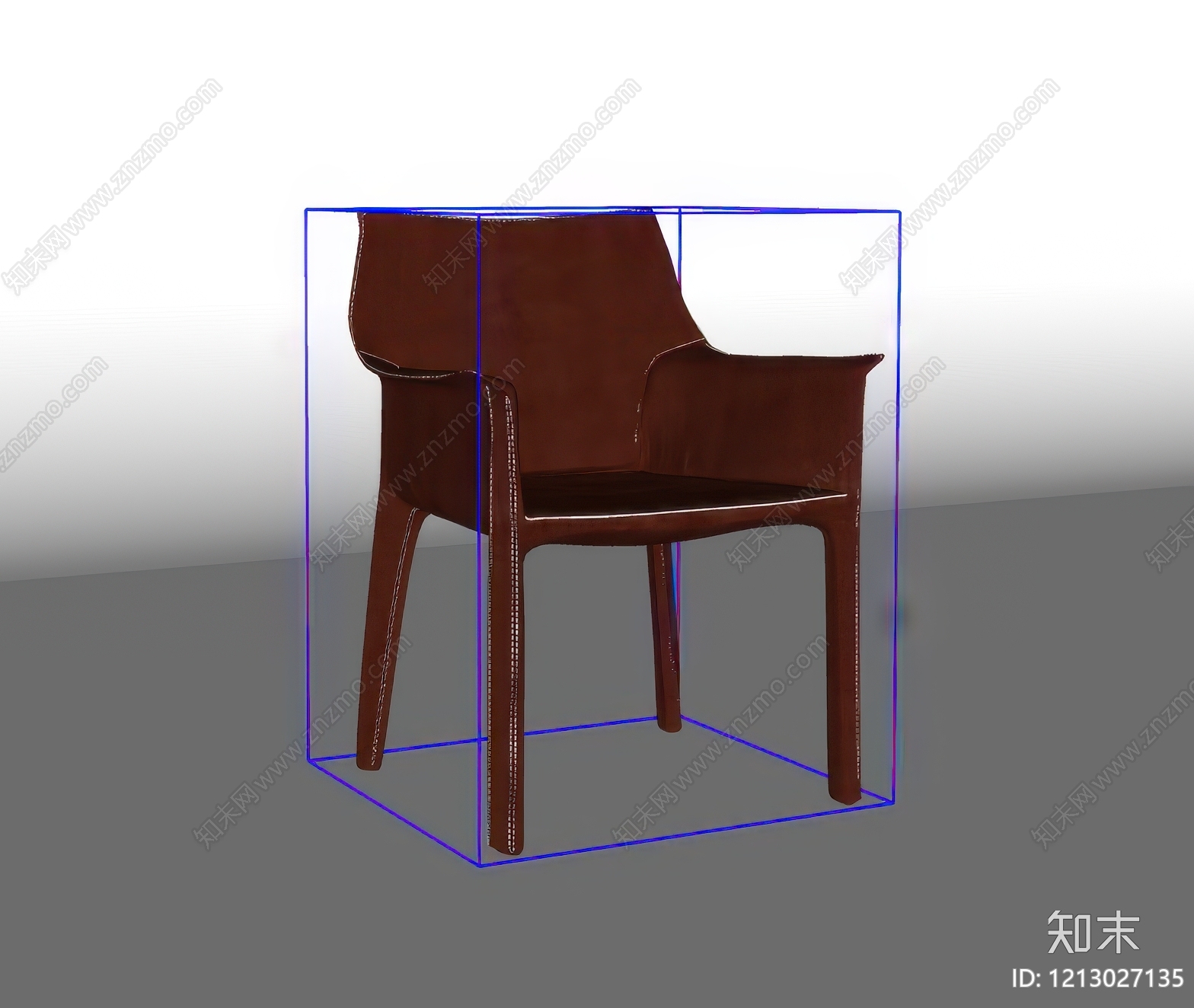 意式极简餐椅SU模型下载【ID:1213027135】