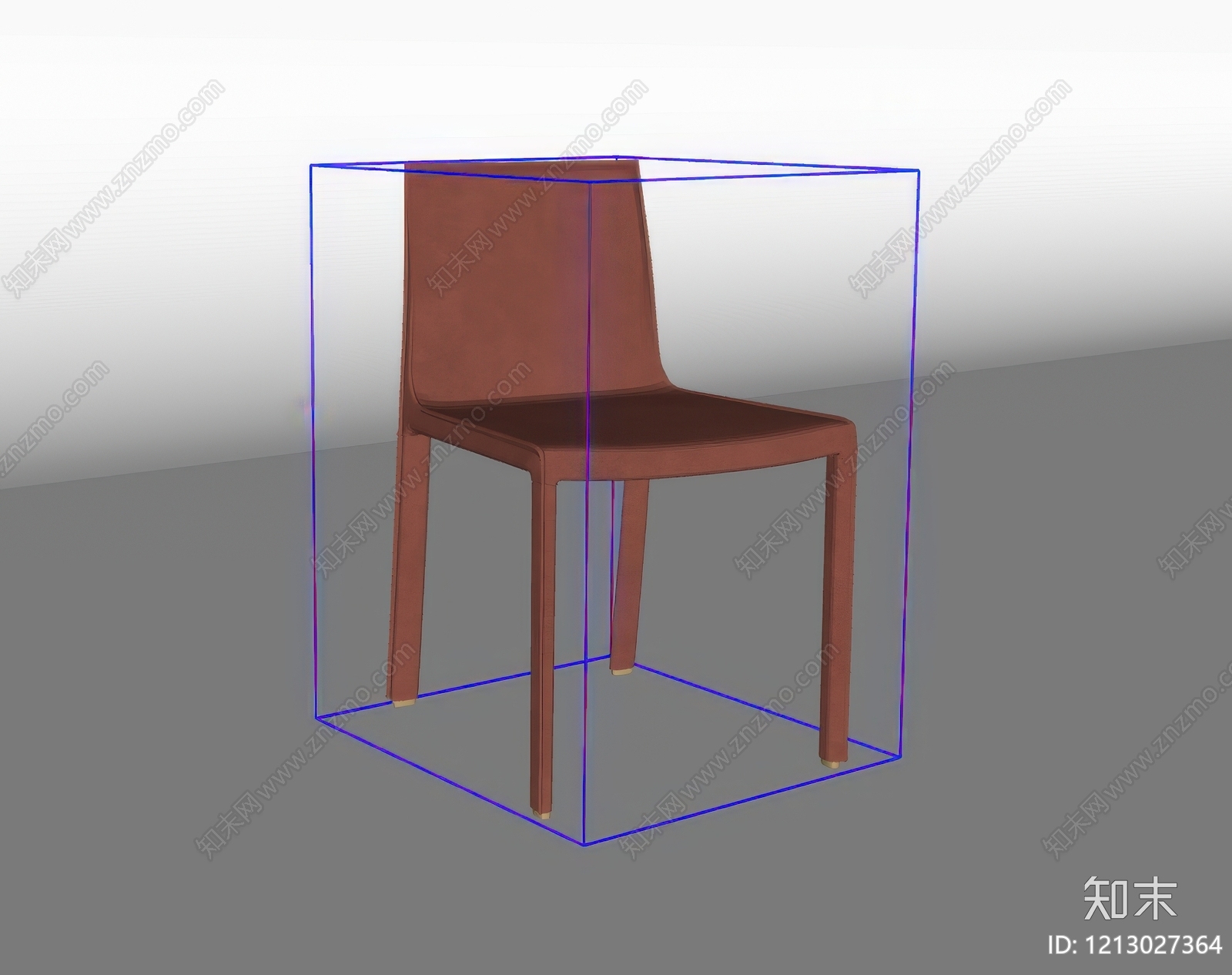 极简主义餐椅SU模型下载【ID:1213027364】