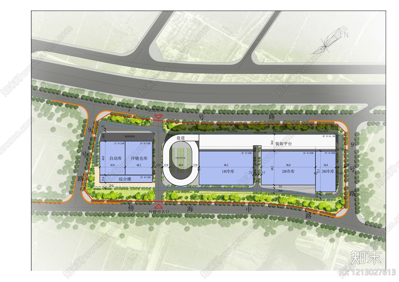 冷链仓库施工图下载【ID:1213027613】