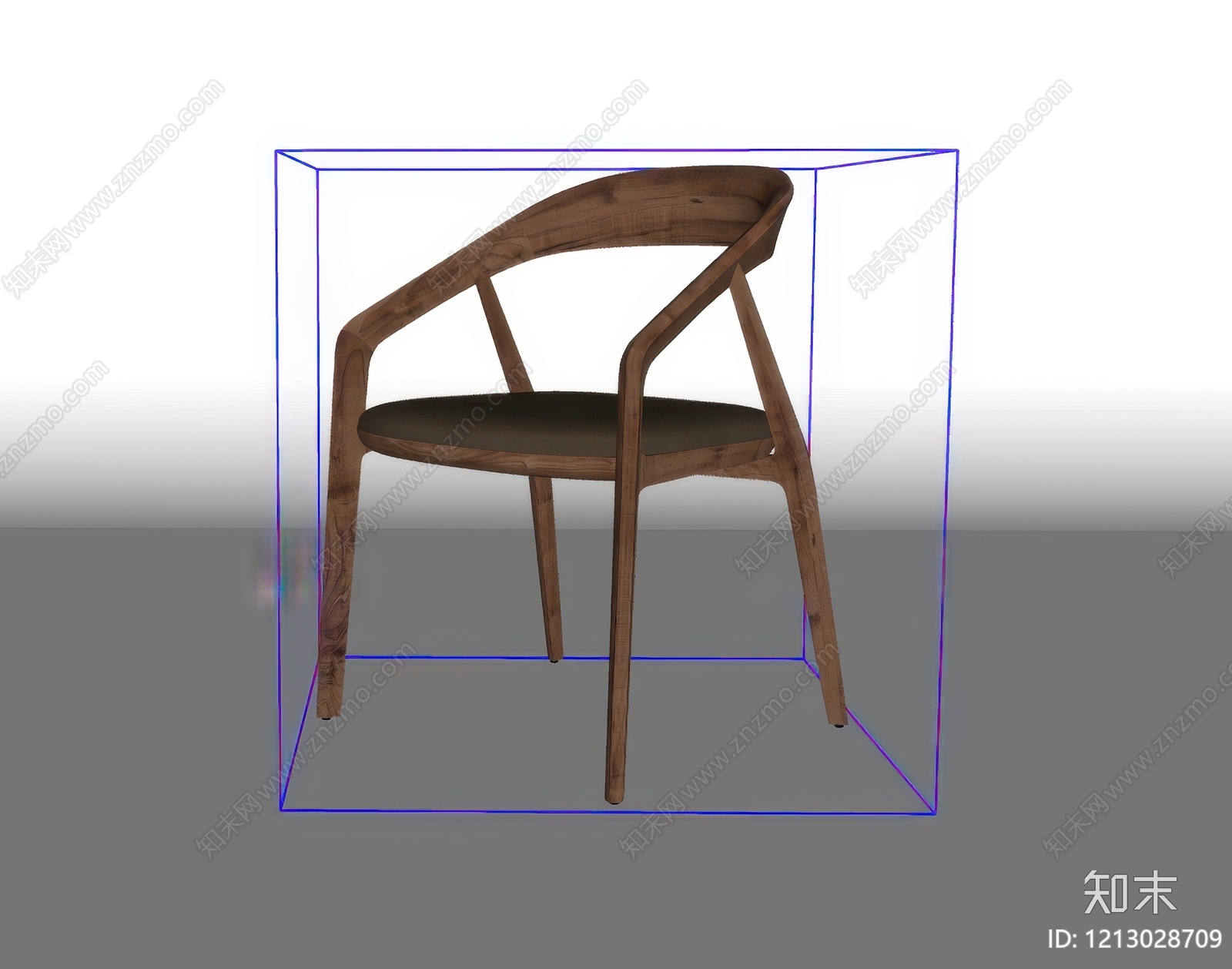 原木风餐椅SU模型下载【ID:1213028709】