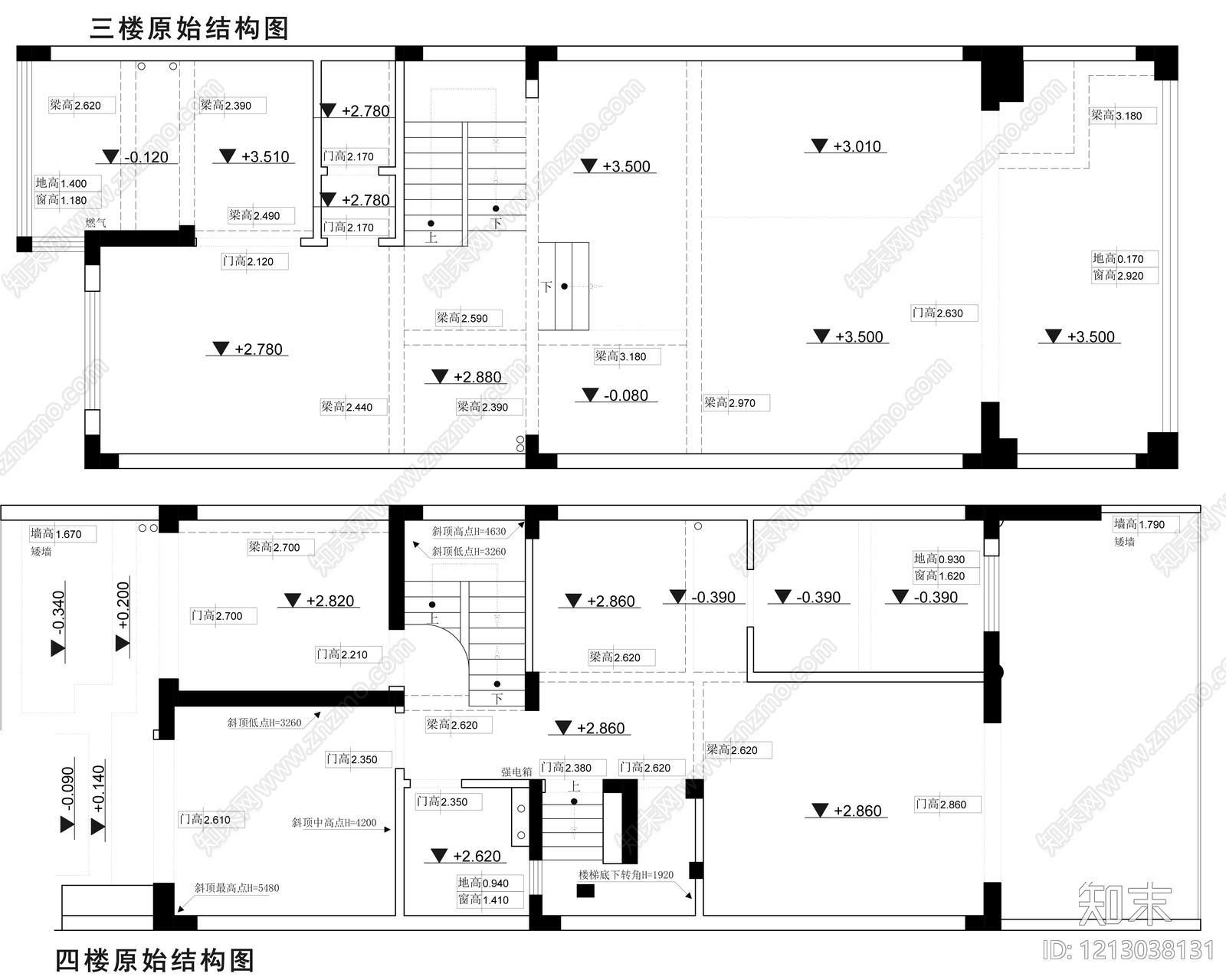 现代会所cad施工图下载【ID:1213038131】