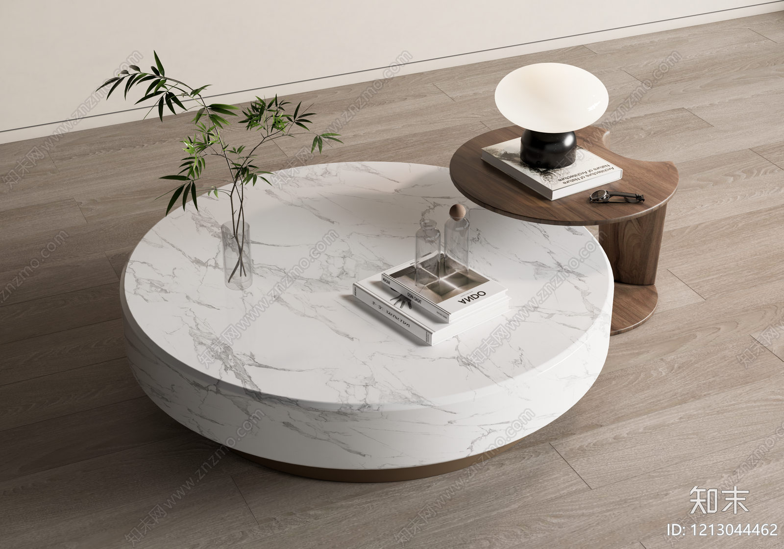 现代简约茶几3D模型下载【ID:1213044462】