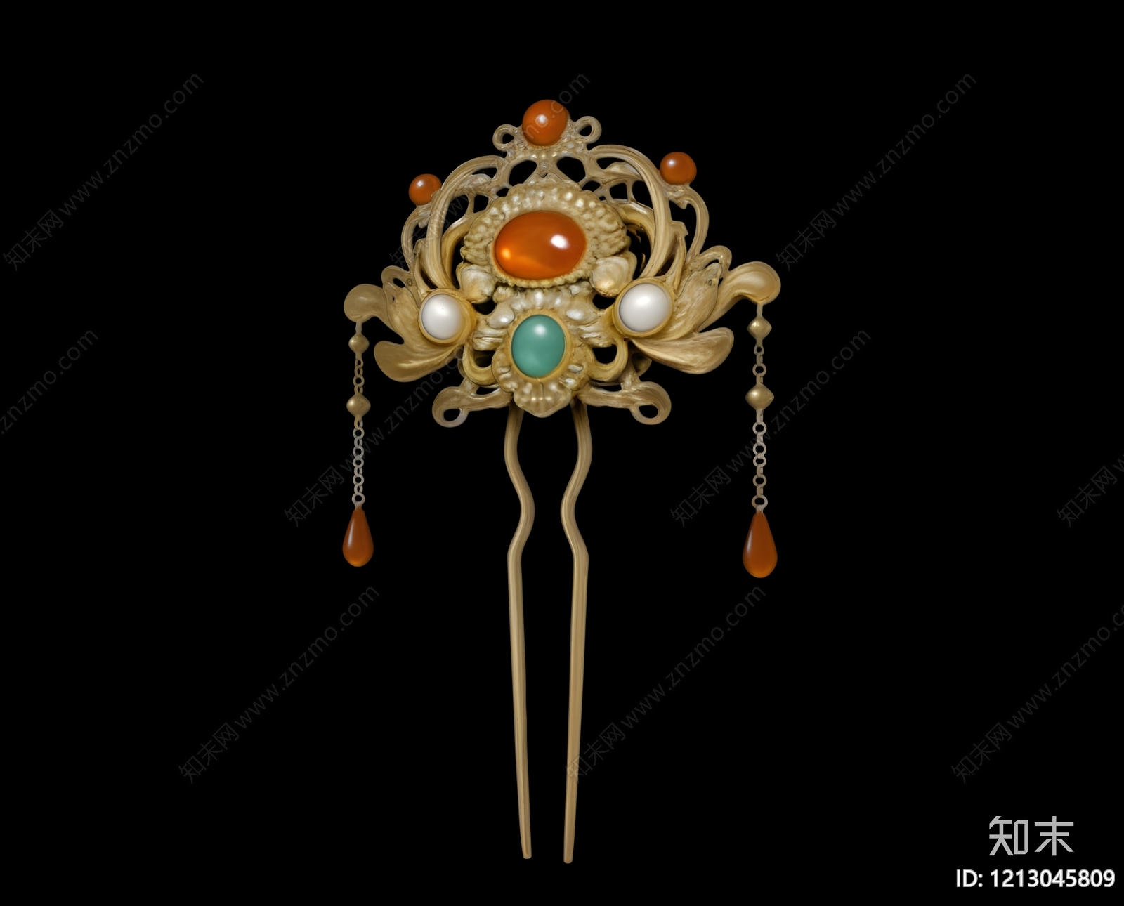 新中式其他摆件SU模型下载【ID:1213045809】