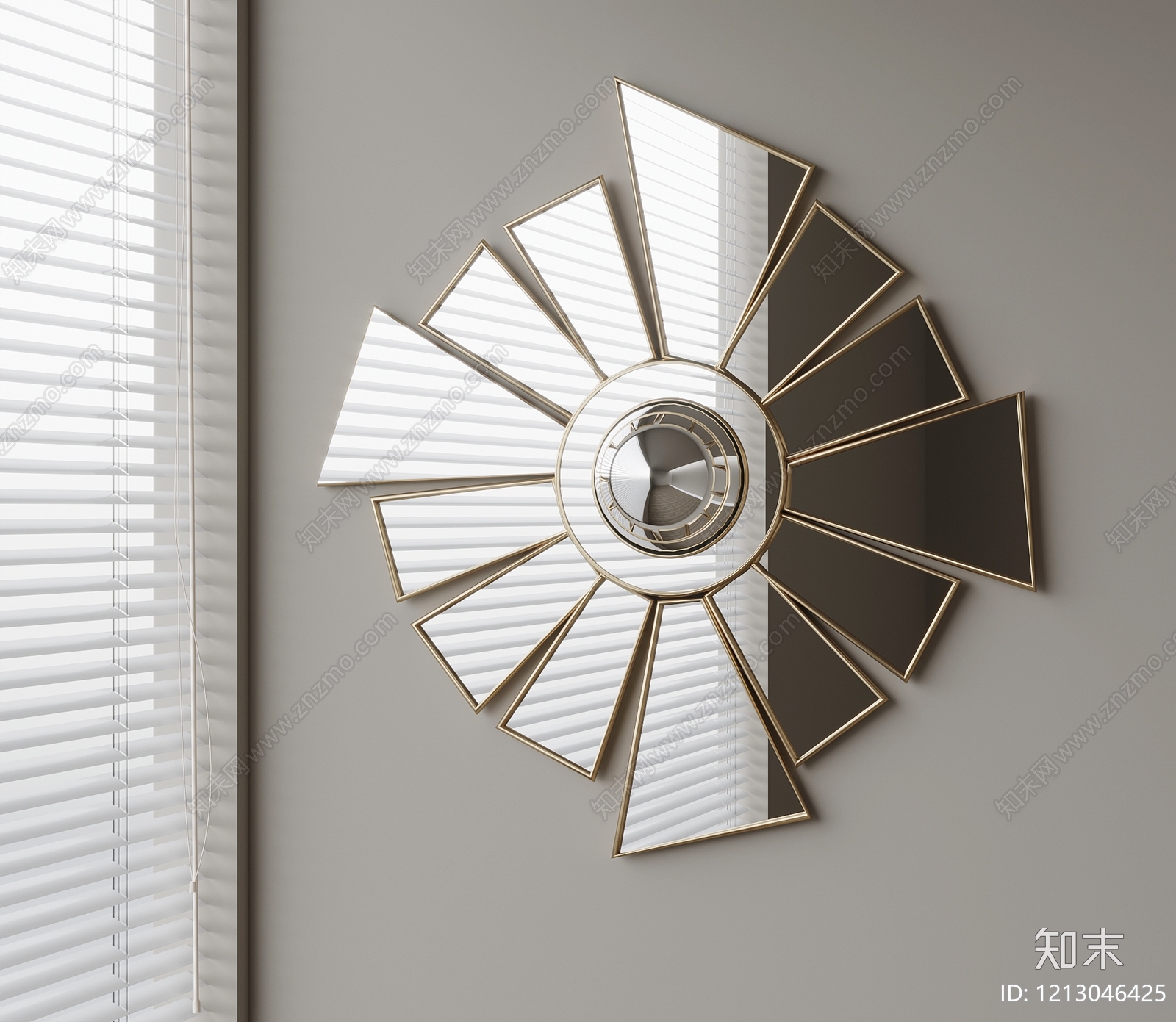 现代简约钟表SU模型下载【ID:1213046425】