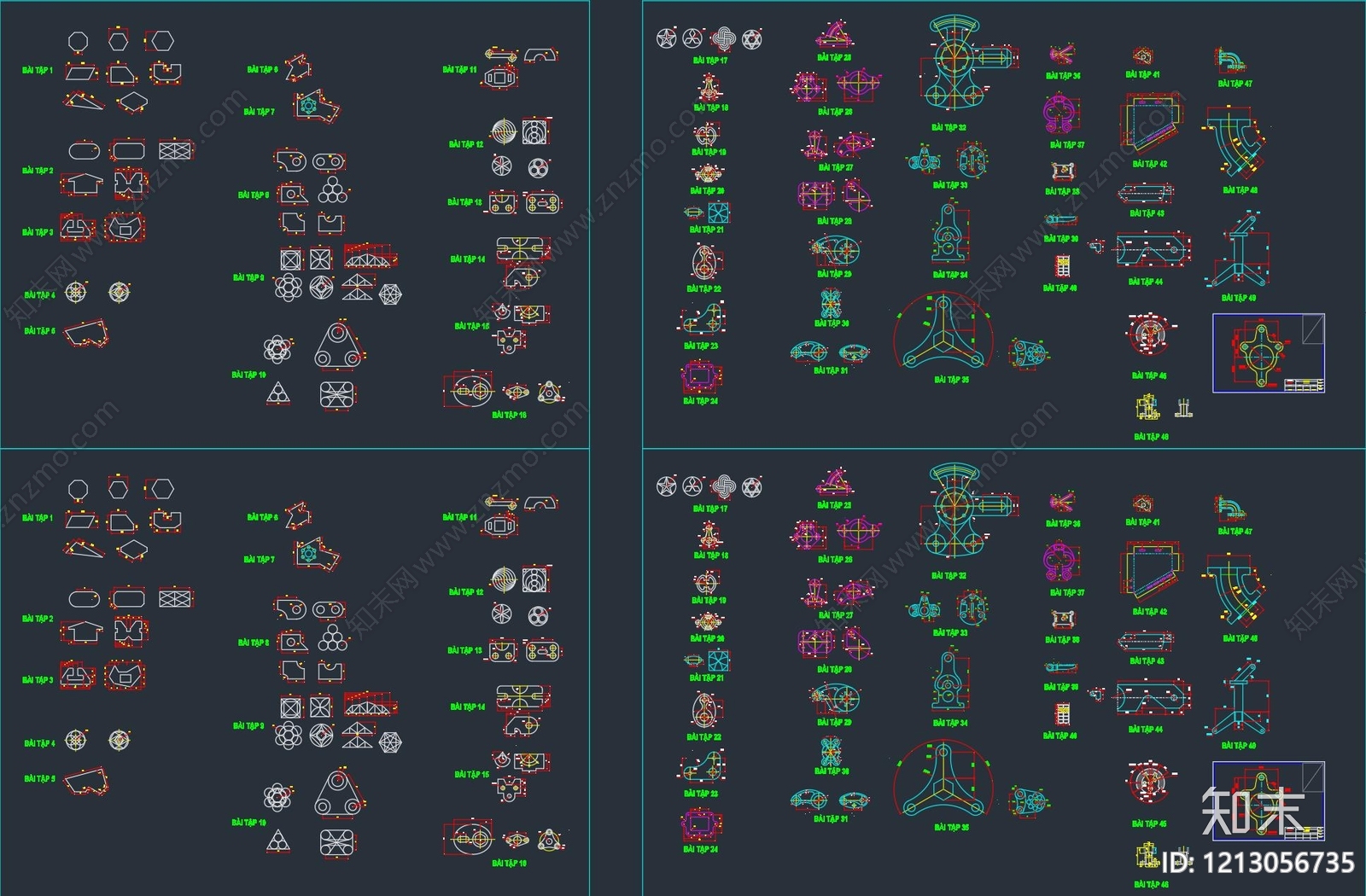 现代其他图库施工图下载【ID:1213056735】