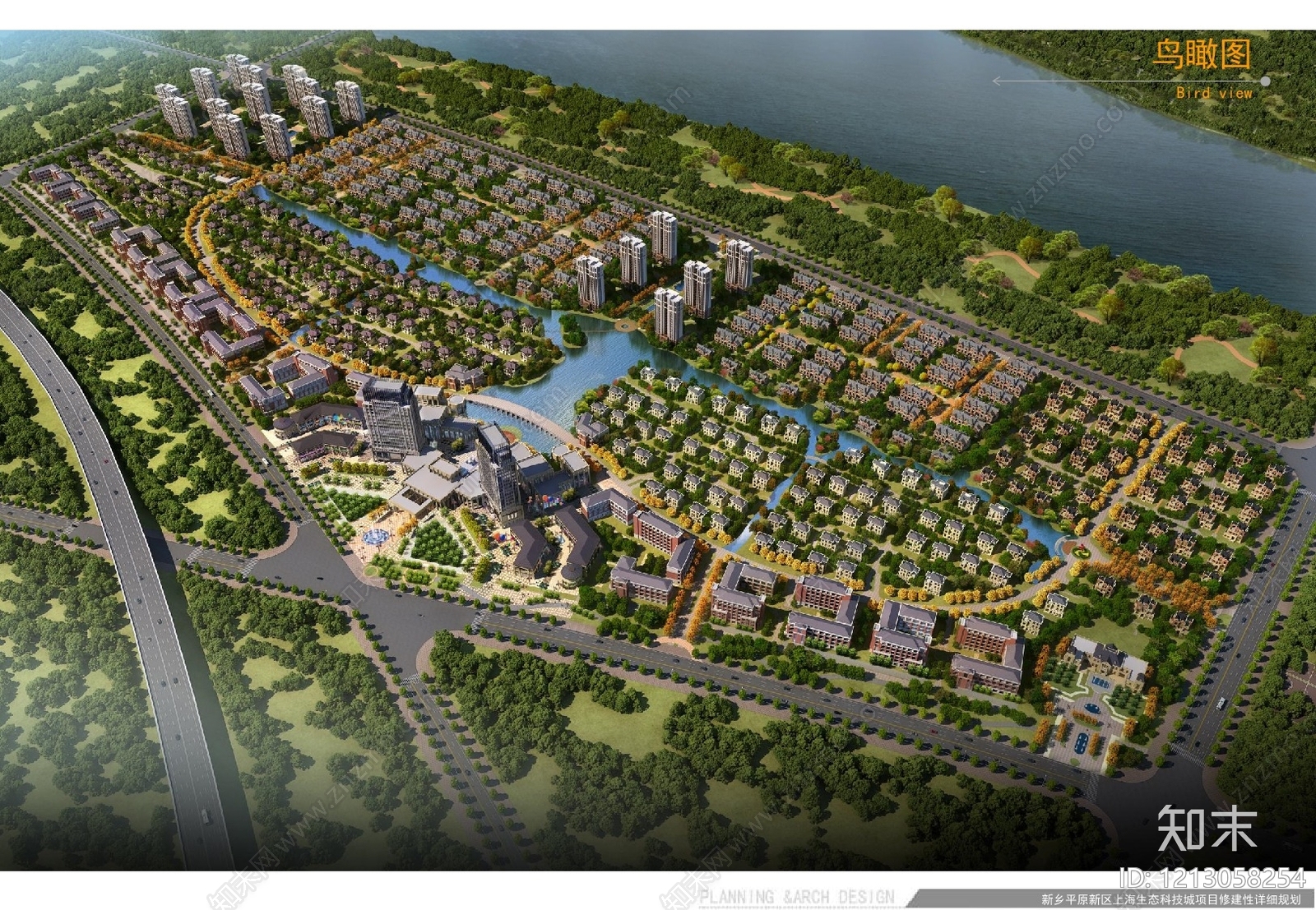 现代简约居住区规划下载【ID:1213058254】