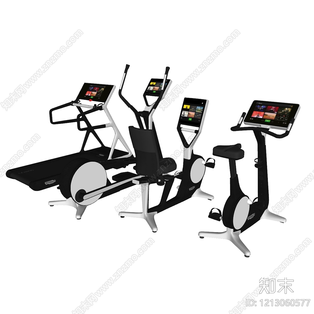 极简主义健身器材SU模型下载【ID:1213060577】