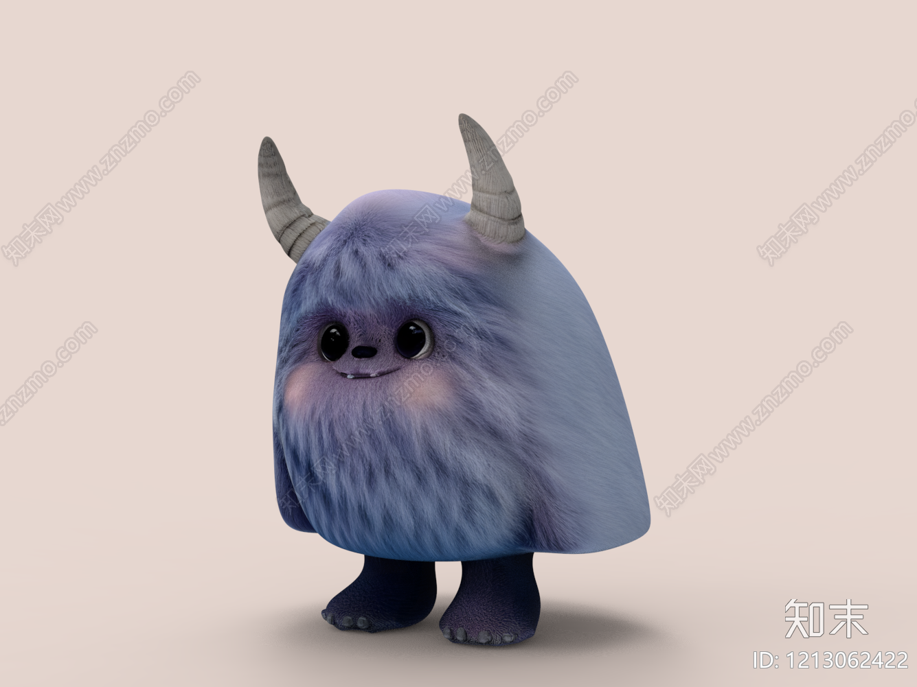 可爱风虚拟人物3D模型下载【ID:1213062422】