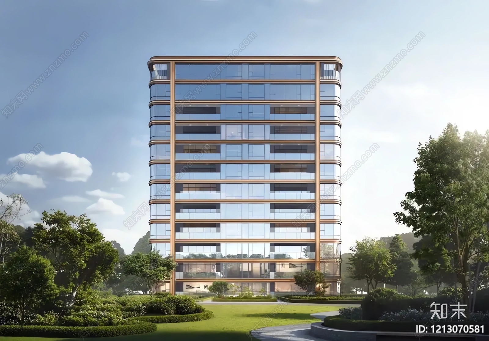 高层住宅cad施工图下载【ID:1213070581】
