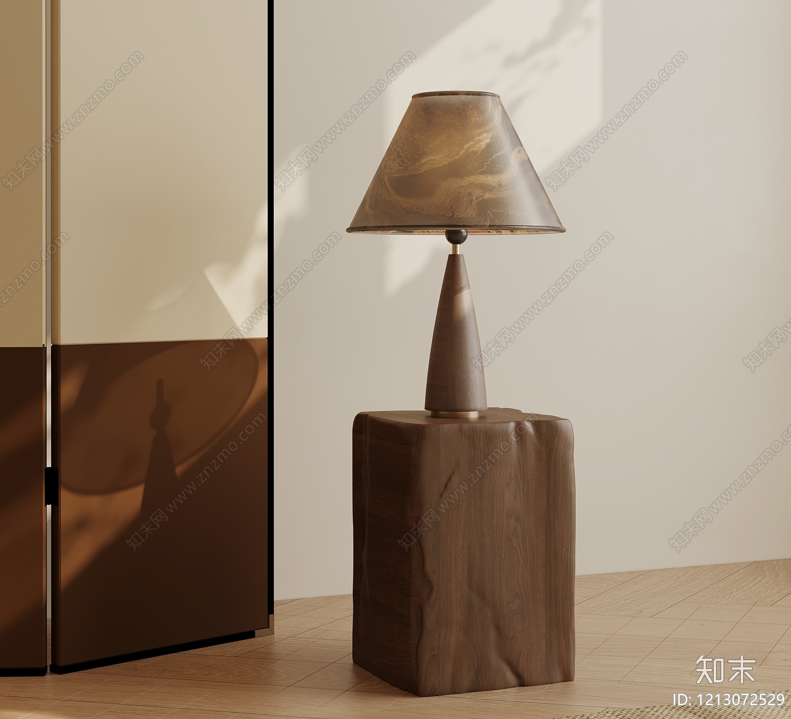 侘寂台灯3D模型下载【ID:1213072529】