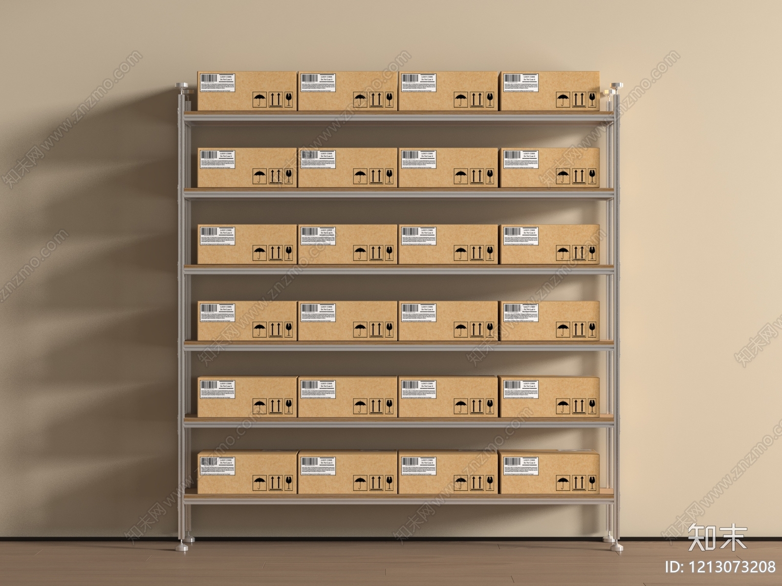 现代简约货架3D模型下载【ID:1213073208】