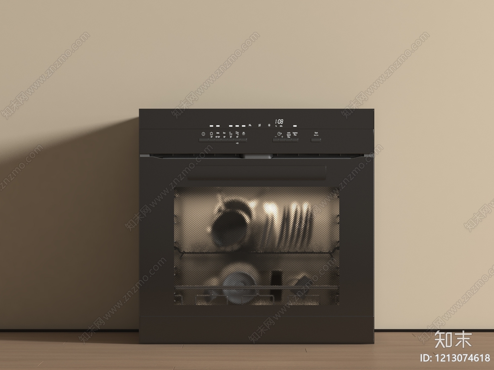 现代简约洗碗机SU模型下载【ID:1213074618】