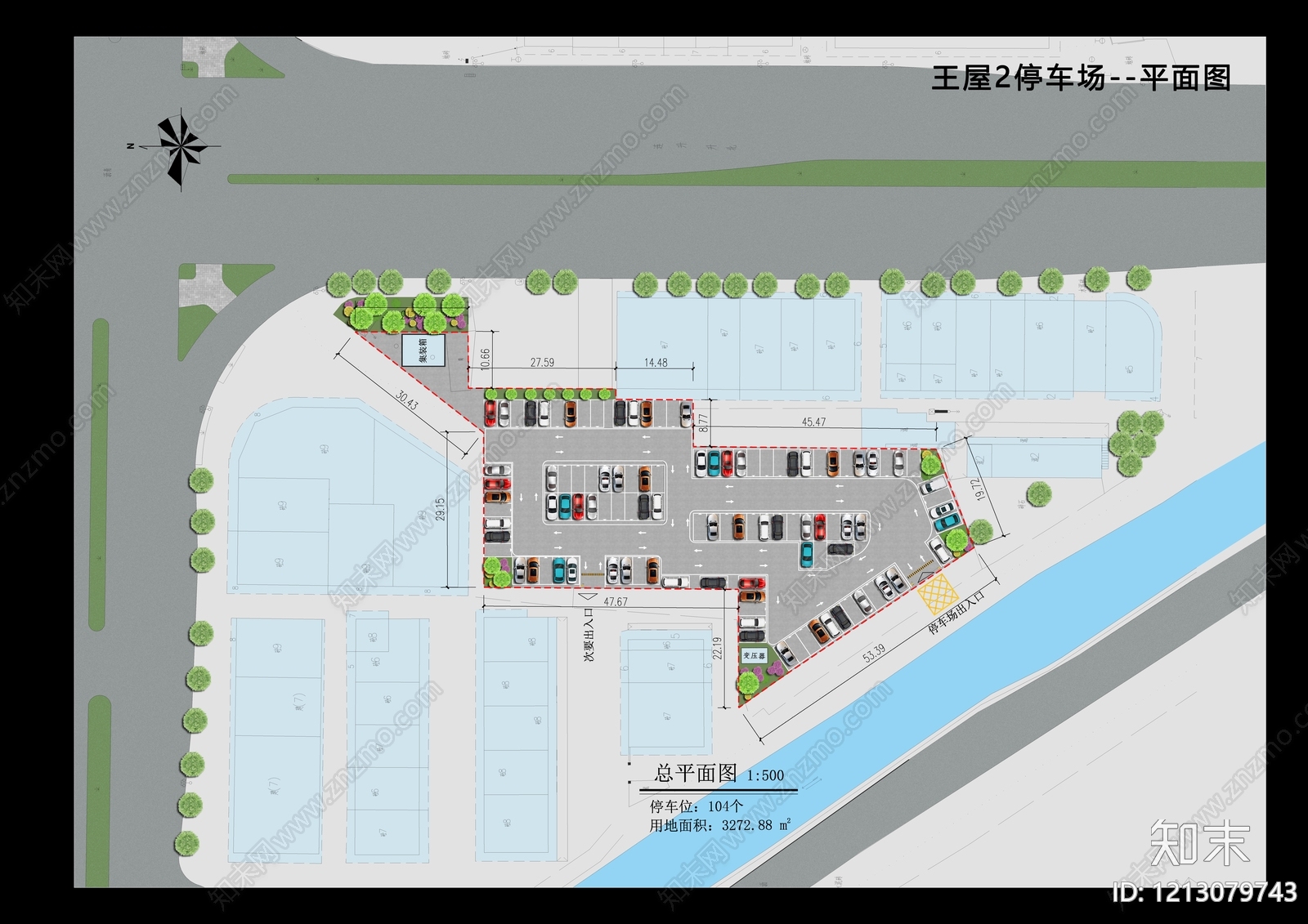 现代其他景观cad施工图下载【ID:1213079743】