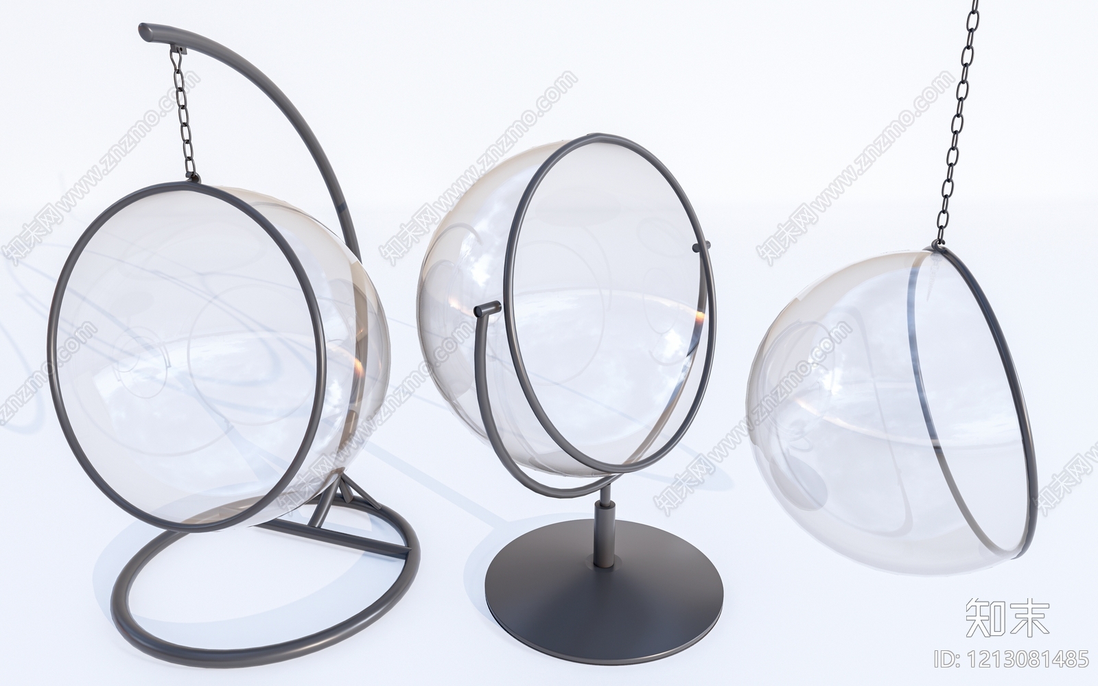 极简吊椅SU模型下载【ID:1213081485】