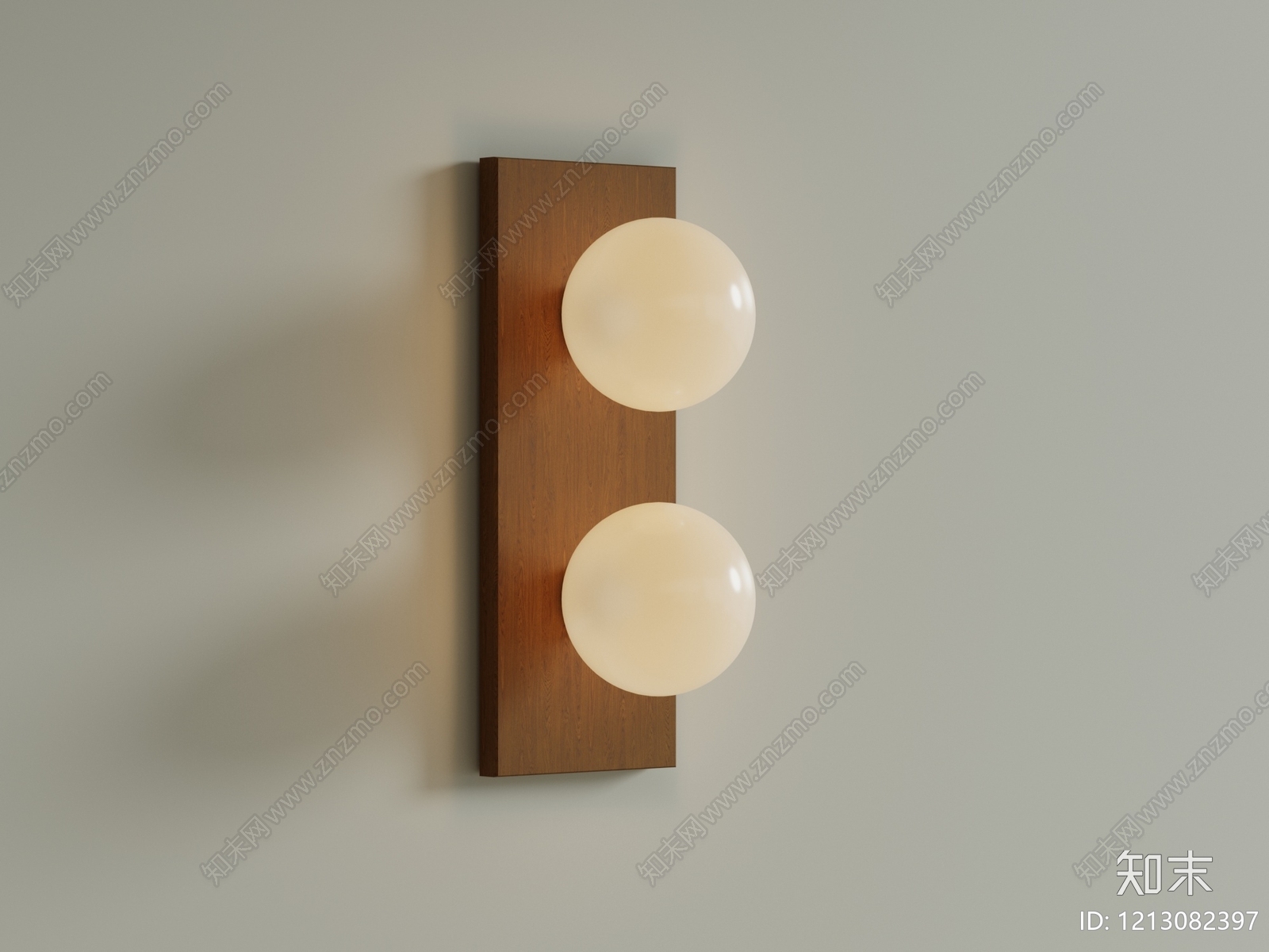 中古风床头壁灯SU模型下载【ID:1213082397】