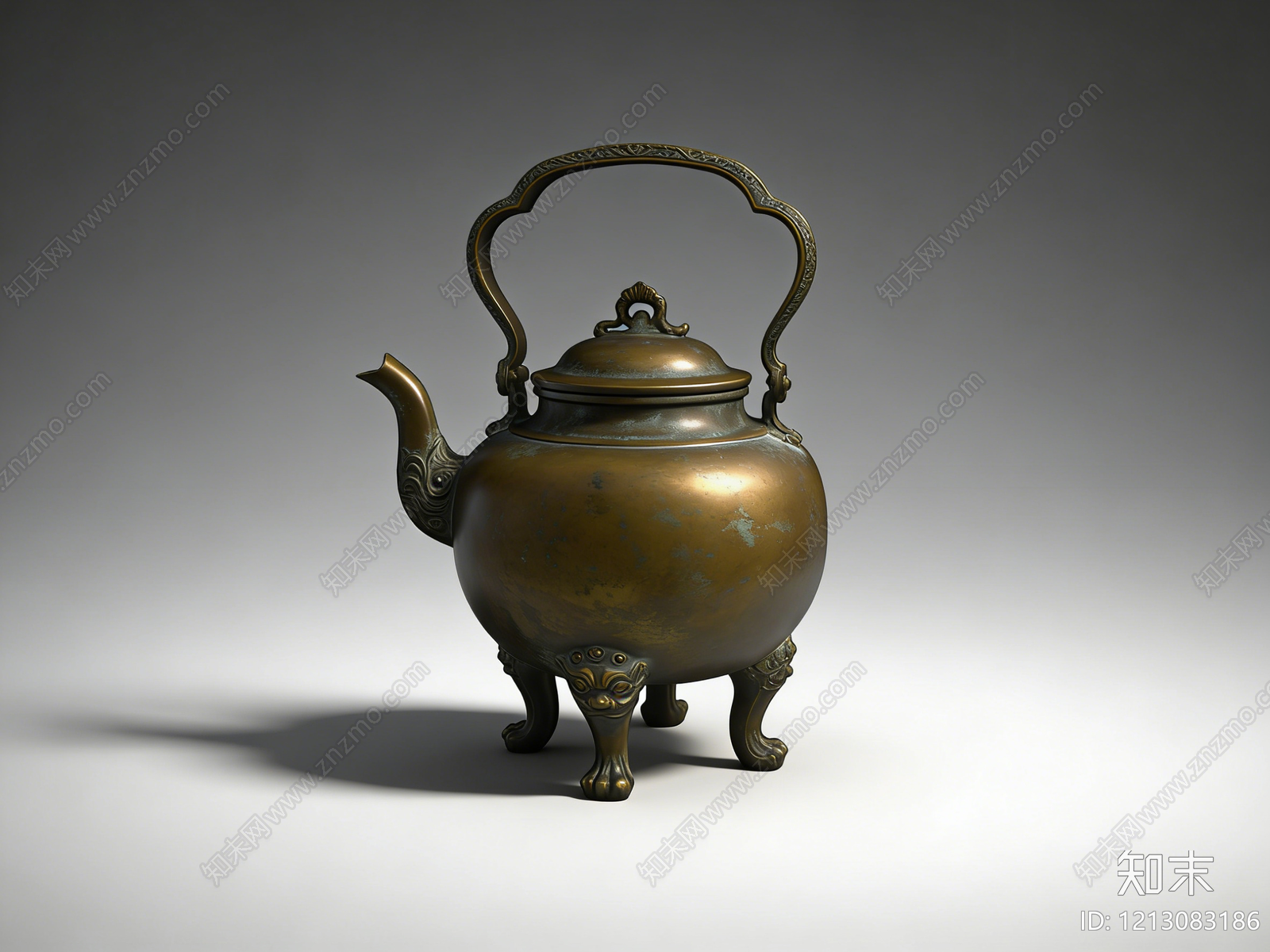 新中式茶具SU模型下载【ID:1213083186】
