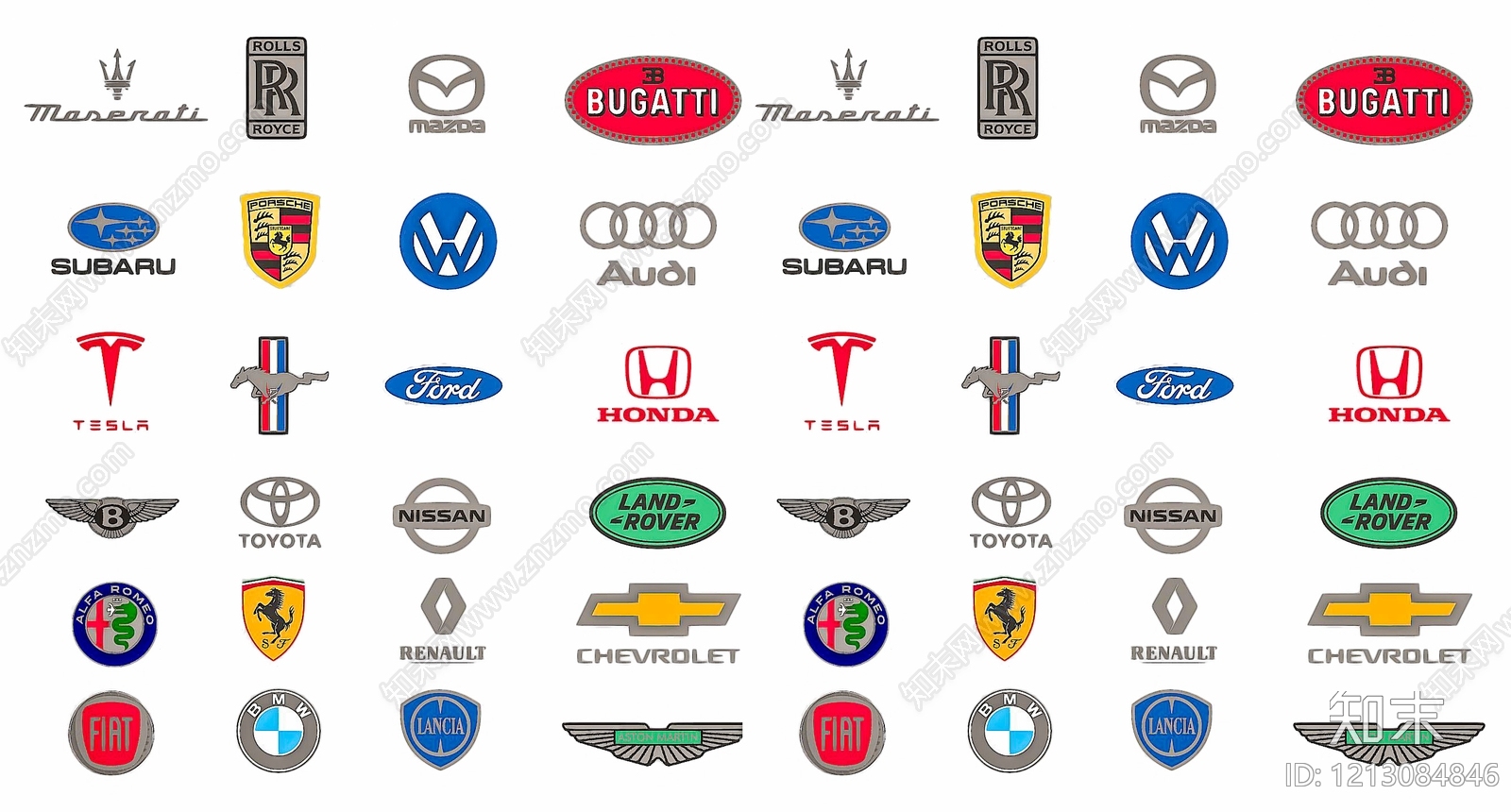 复古logo3D模型下载【ID:1213084846】