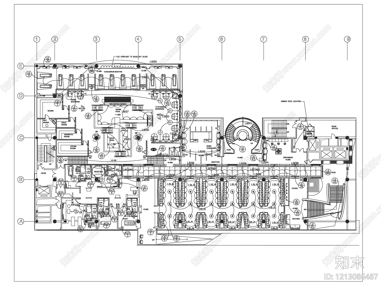 电气图cad施工图下载【ID:1213086487】