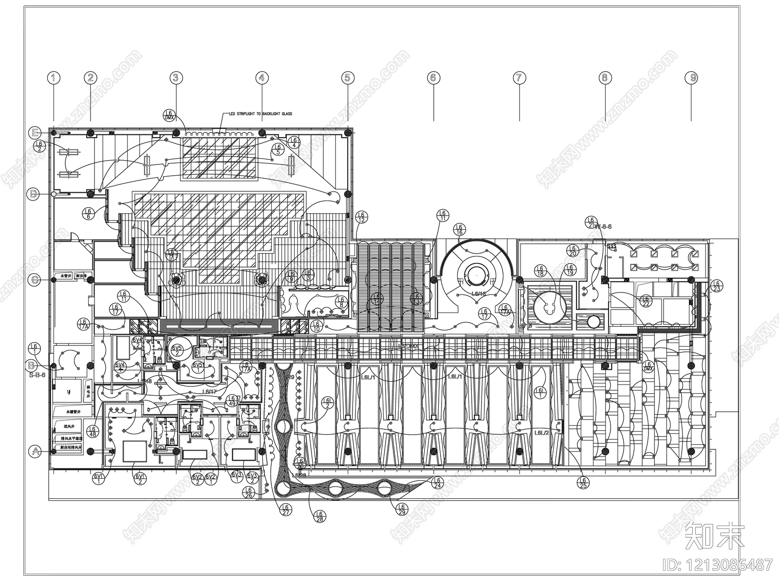 电气图cad施工图下载【ID:1213086487】