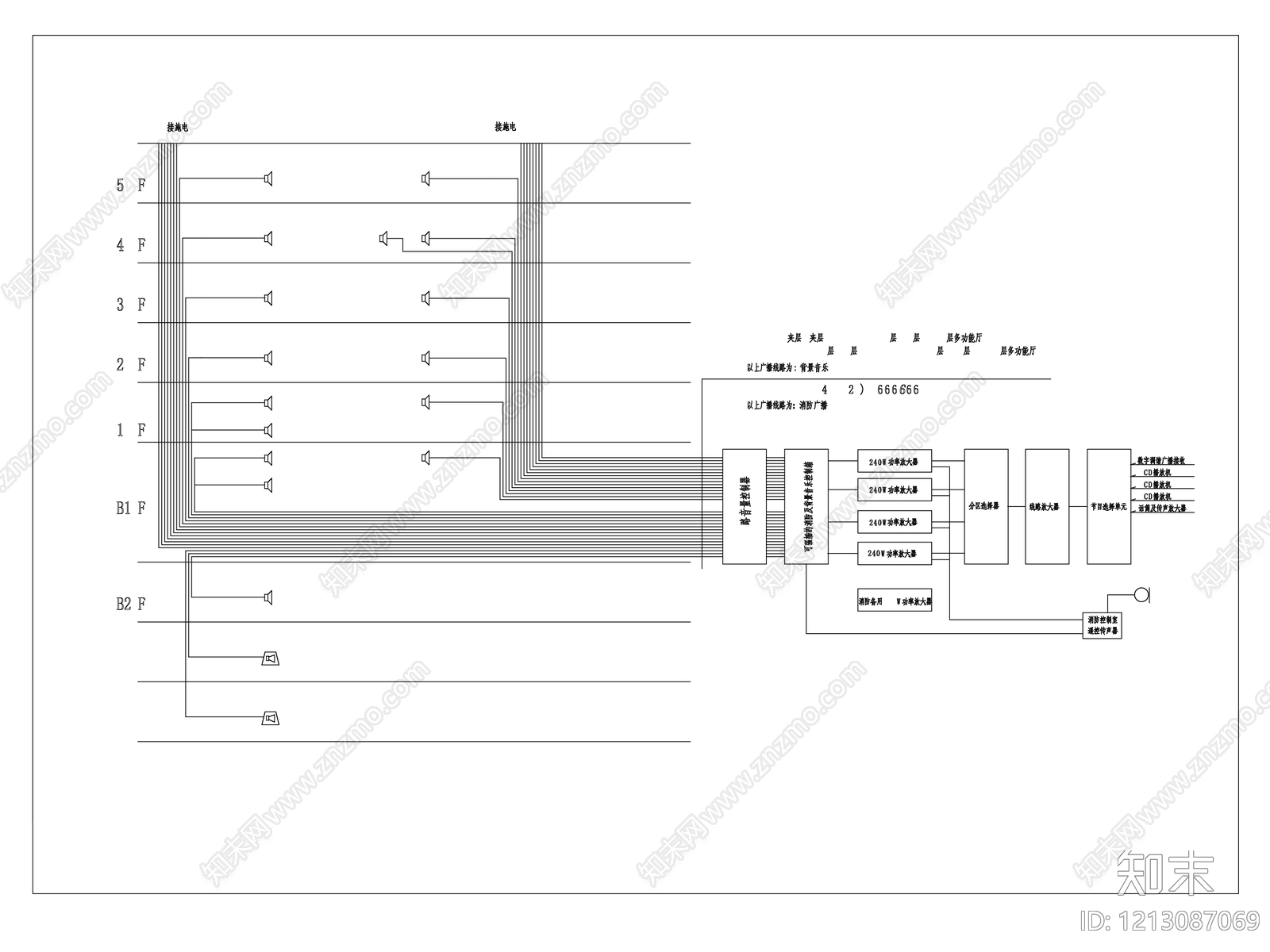 电气图cad施工图下载【ID:1213087069】