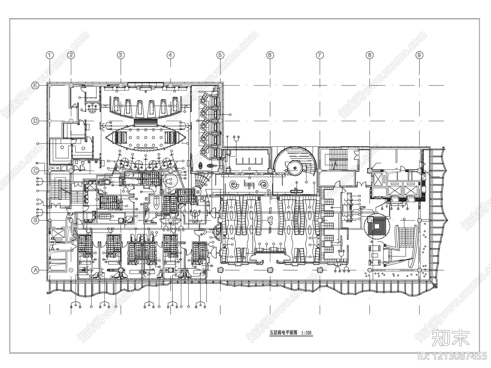 电气图cad施工图下载【ID:1213087455】