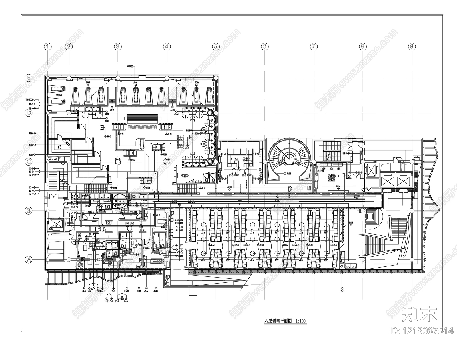 电气图cad施工图下载【ID:1213087514】
