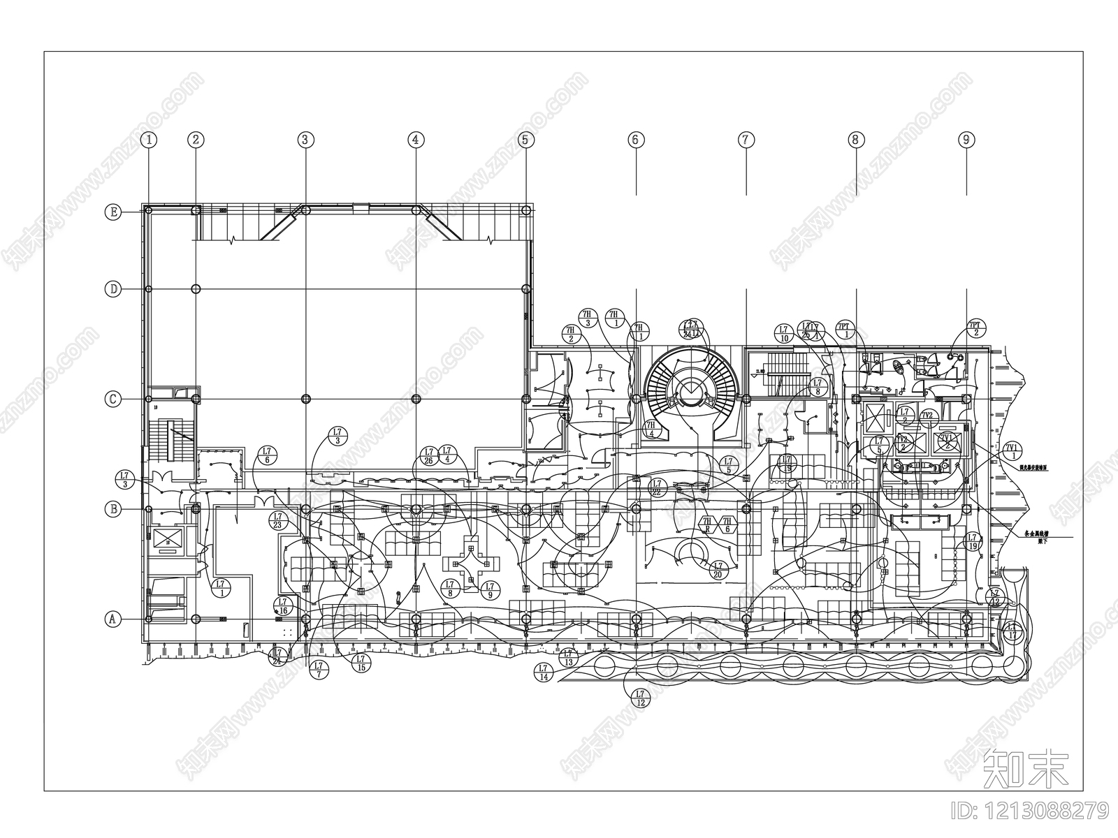 电气图施工图下载【ID:1213088279】