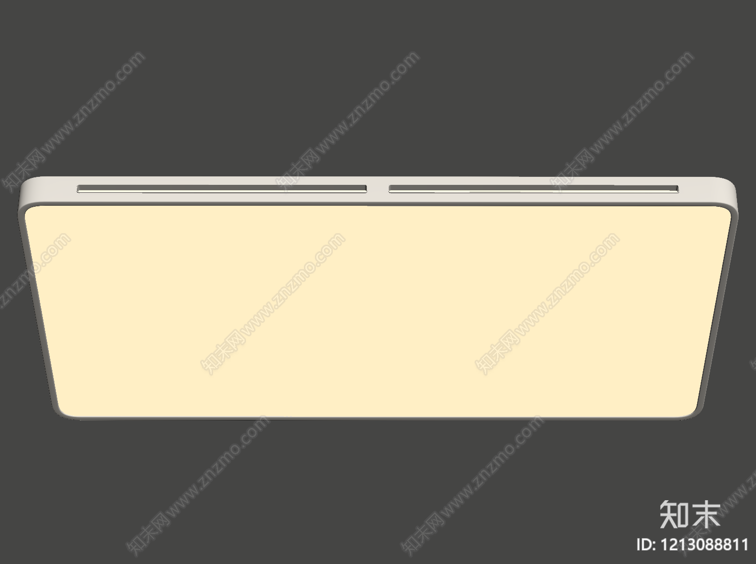 现代简约吸顶灯SU模型下载【ID:1213088811】
