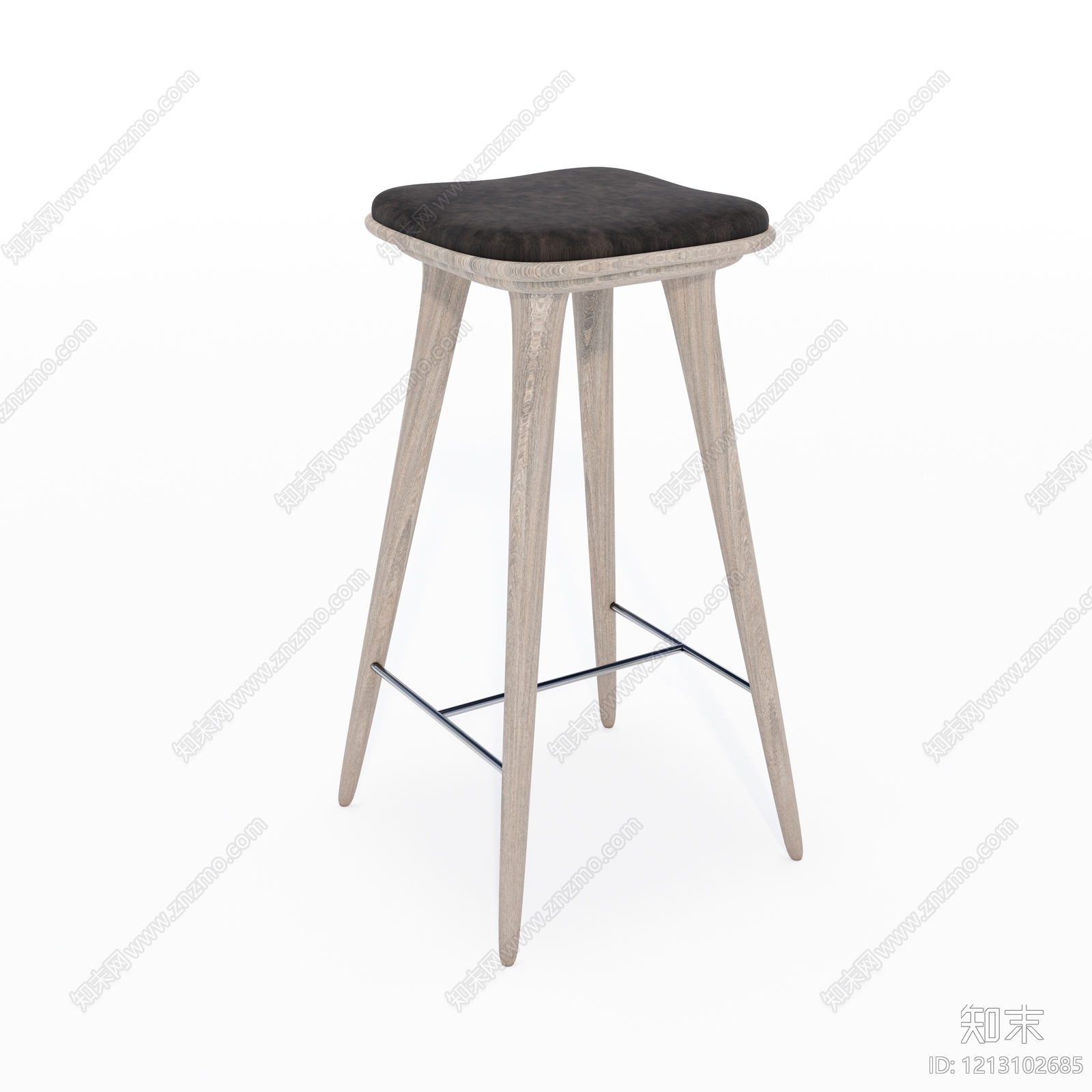现代简约吧凳SU模型下载【ID:1213102685】