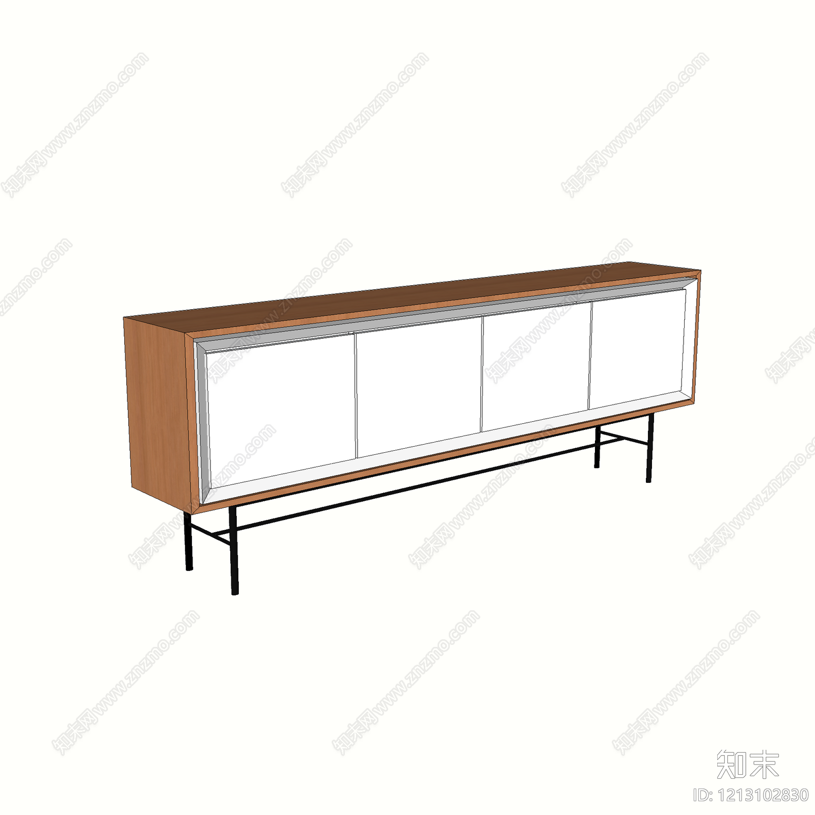现代简约前台SU模型下载【ID:1213102830】