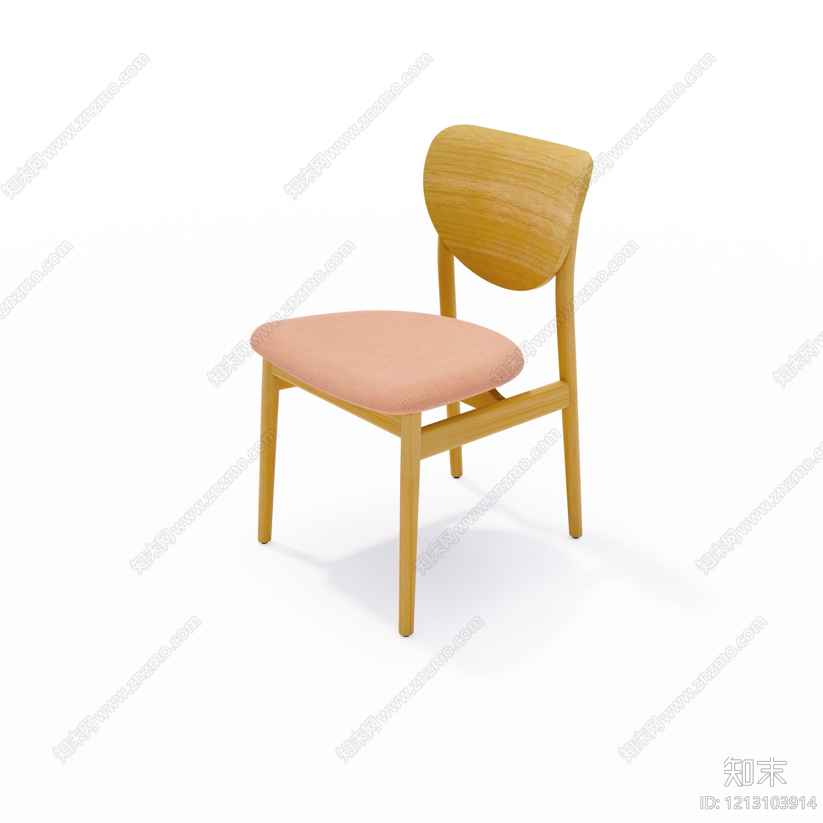 原木风餐椅SU模型下载【ID:1213103914】