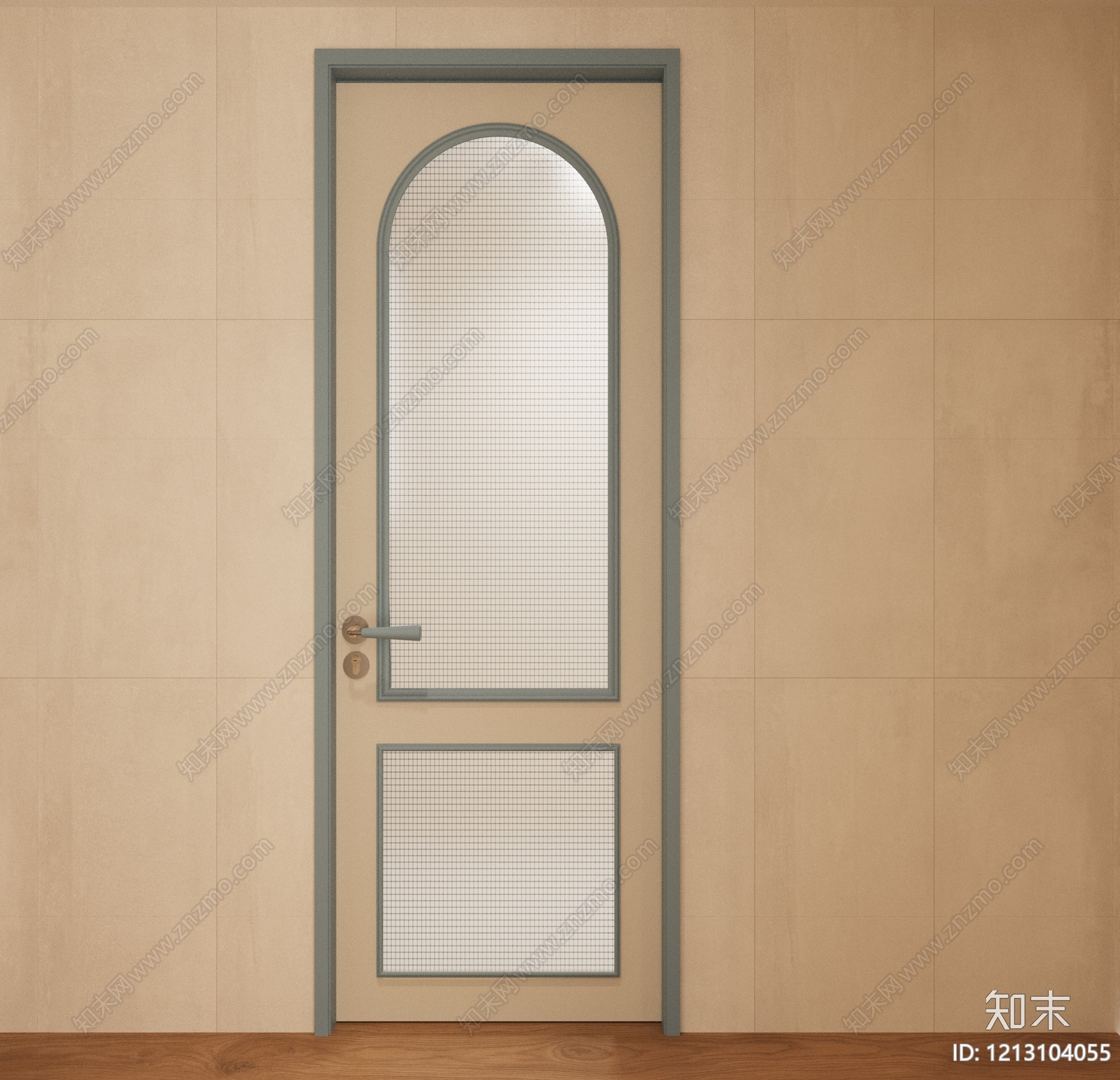 奶油风单开门3D模型下载【ID:1213104055】