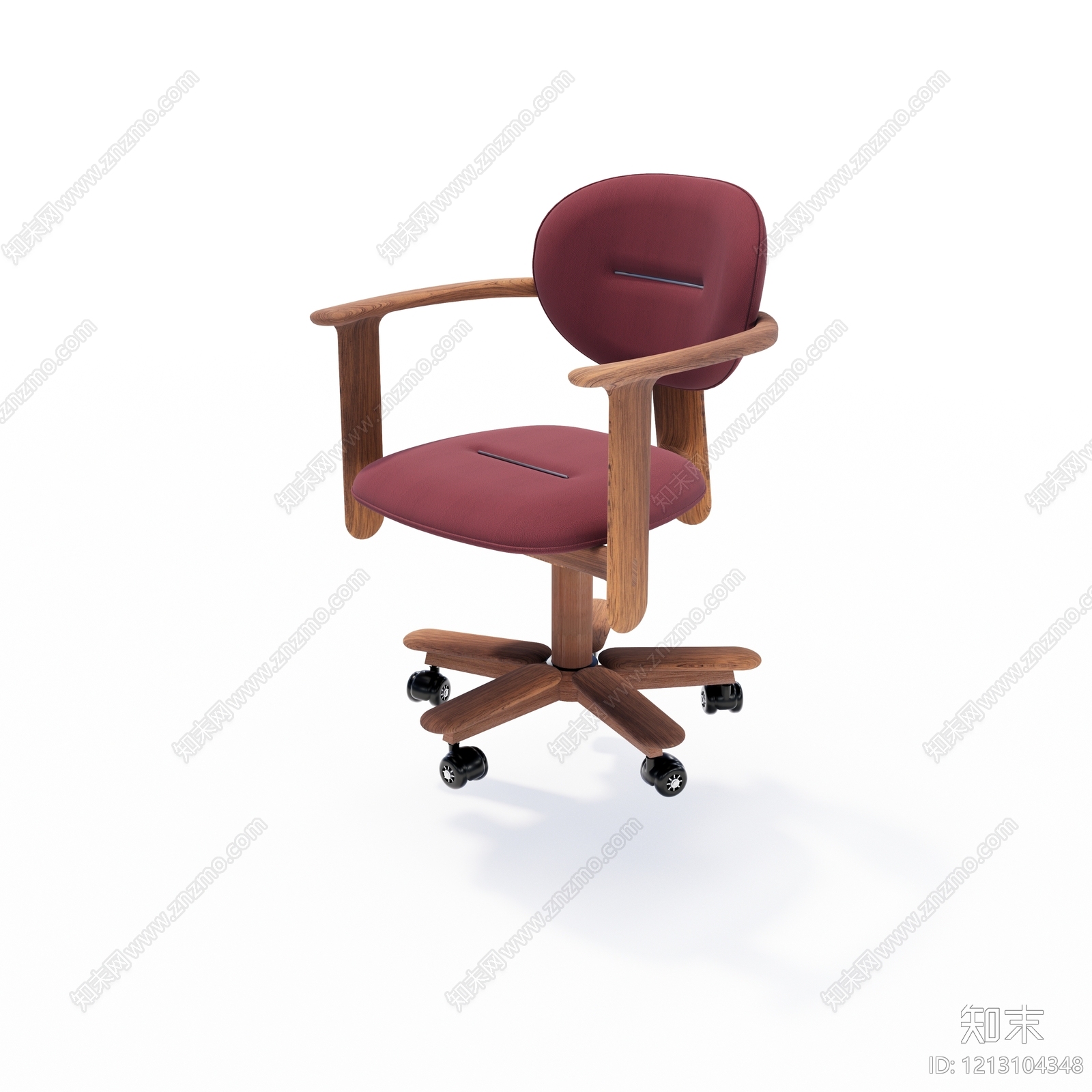 中古风办公椅SU模型下载【ID:1213104348】
