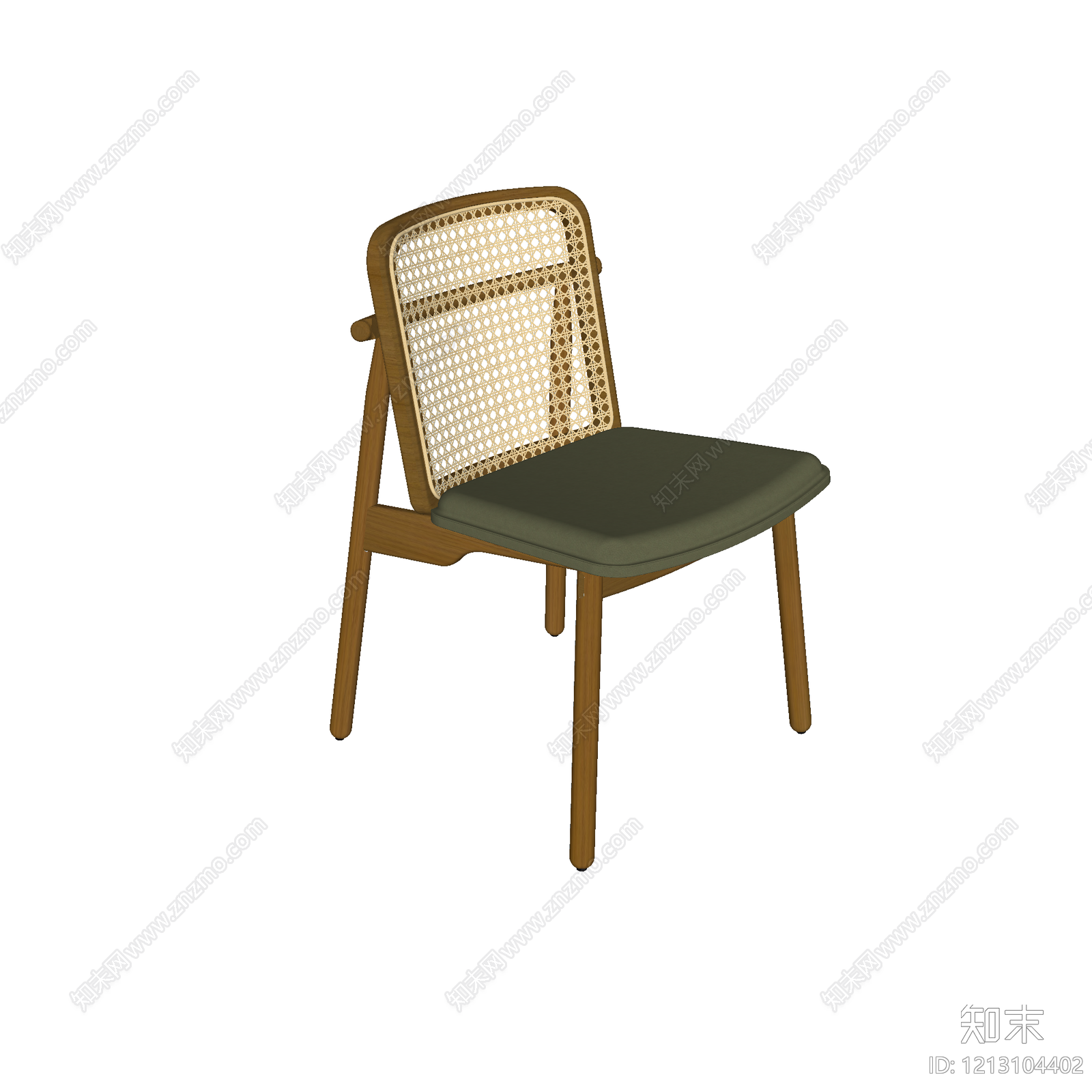中古风餐椅SU模型下载【ID:1213104402】